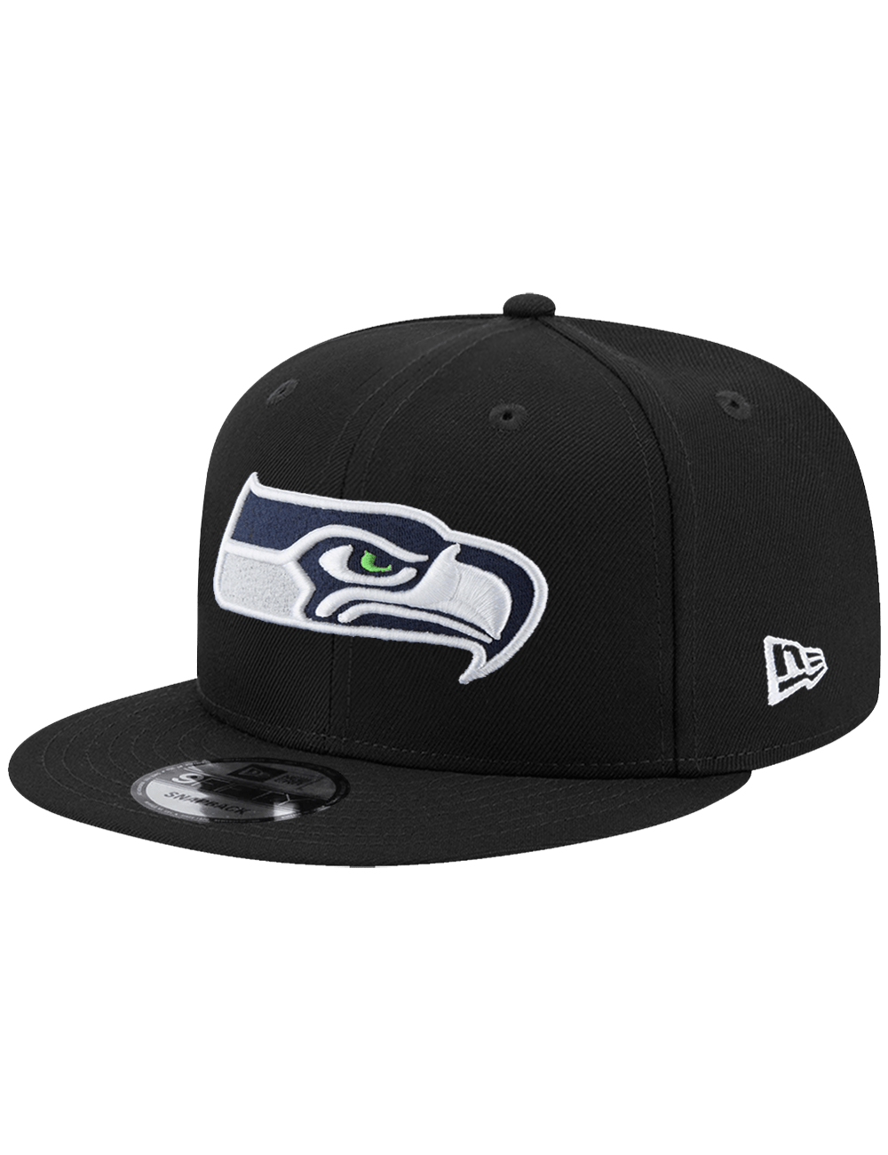 New Era Caps OSFA Seattle Seahawks New Era NFL Team 9FIFTY Snapback Hat - Black