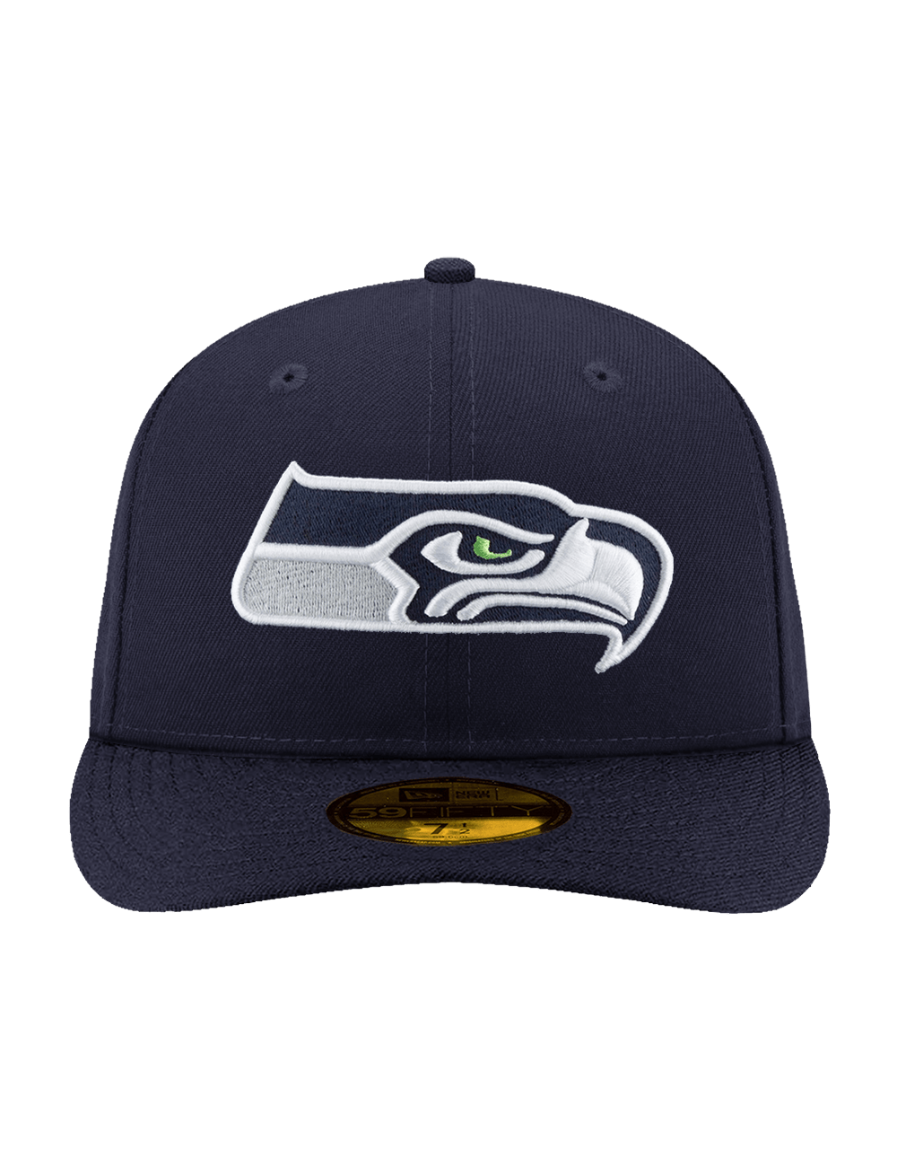 New Era Caps Seattle Seahawks New Era NFL Team Pre-Curved 59FIFTY Fitted Hat - Navy