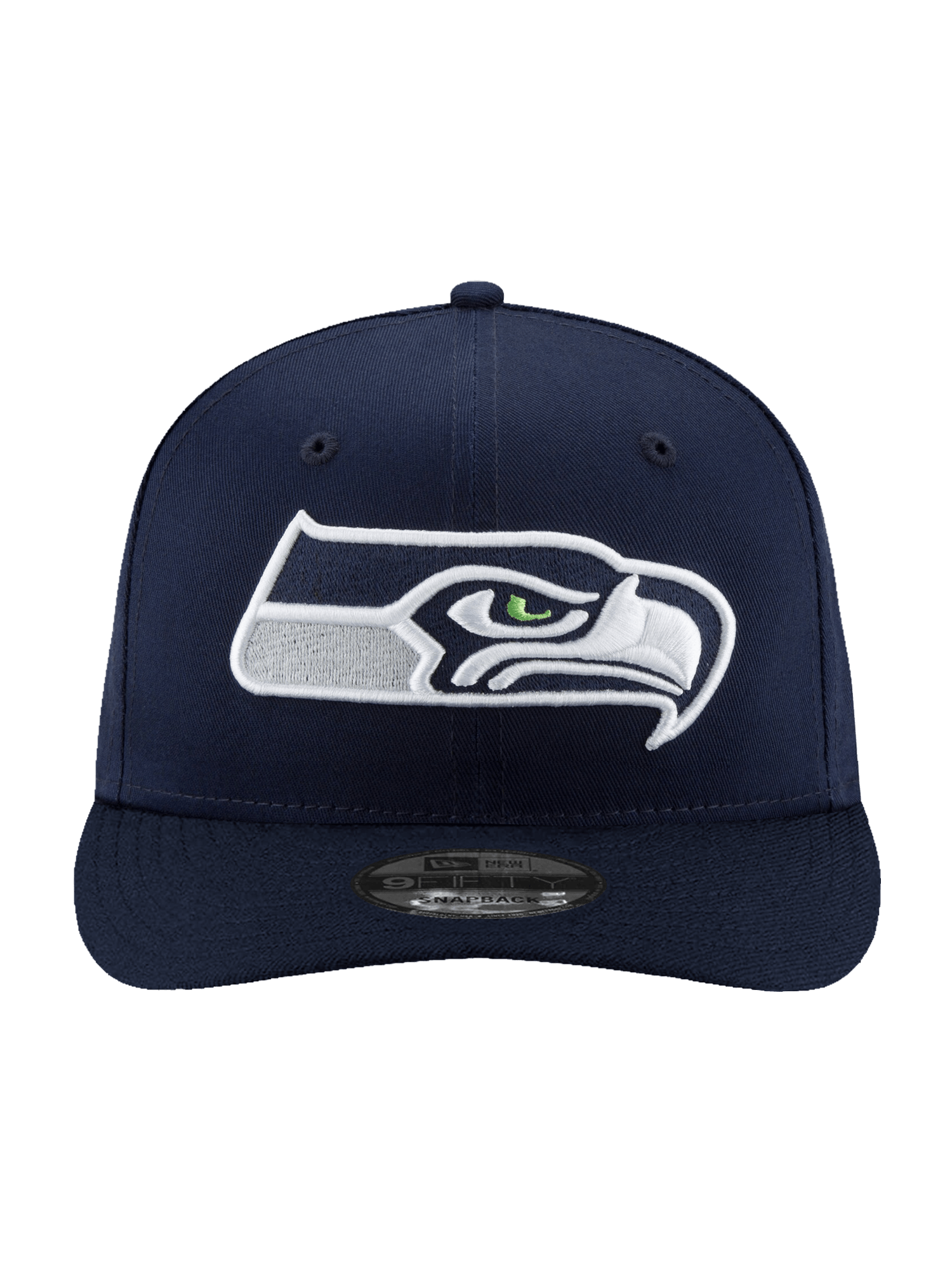 New Era Caps Seattle Seahawks New Era NFL Team Pre-Curved 9FIFTY Snapback Hat - Navy