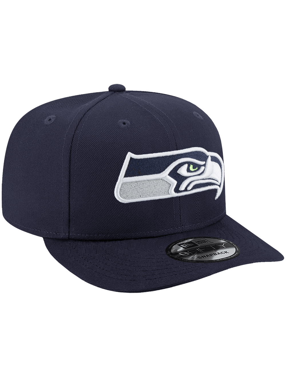 New Era Caps Seattle Seahawks New Era NFL Team Pre-Curved 9FIFTY Snapback Hat - Navy
