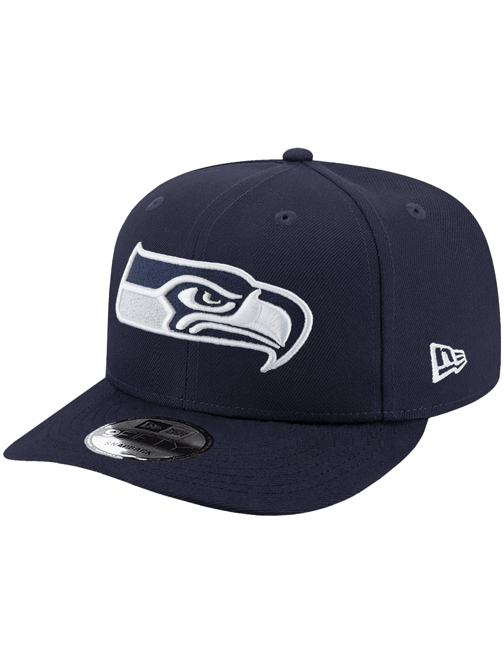 New Era Caps Seattle Seahawks New Era NFL Team Pre-Curved 9FIFTY Snapback Hat - Navy
