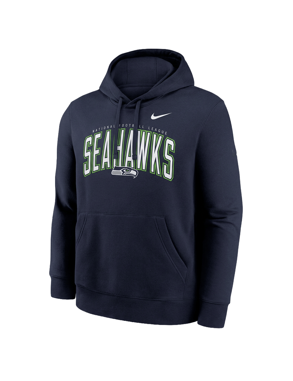 Nike Jumpers Seattle Seahawks Nike NFL Expect Victory Hoodie Jumper - Navy