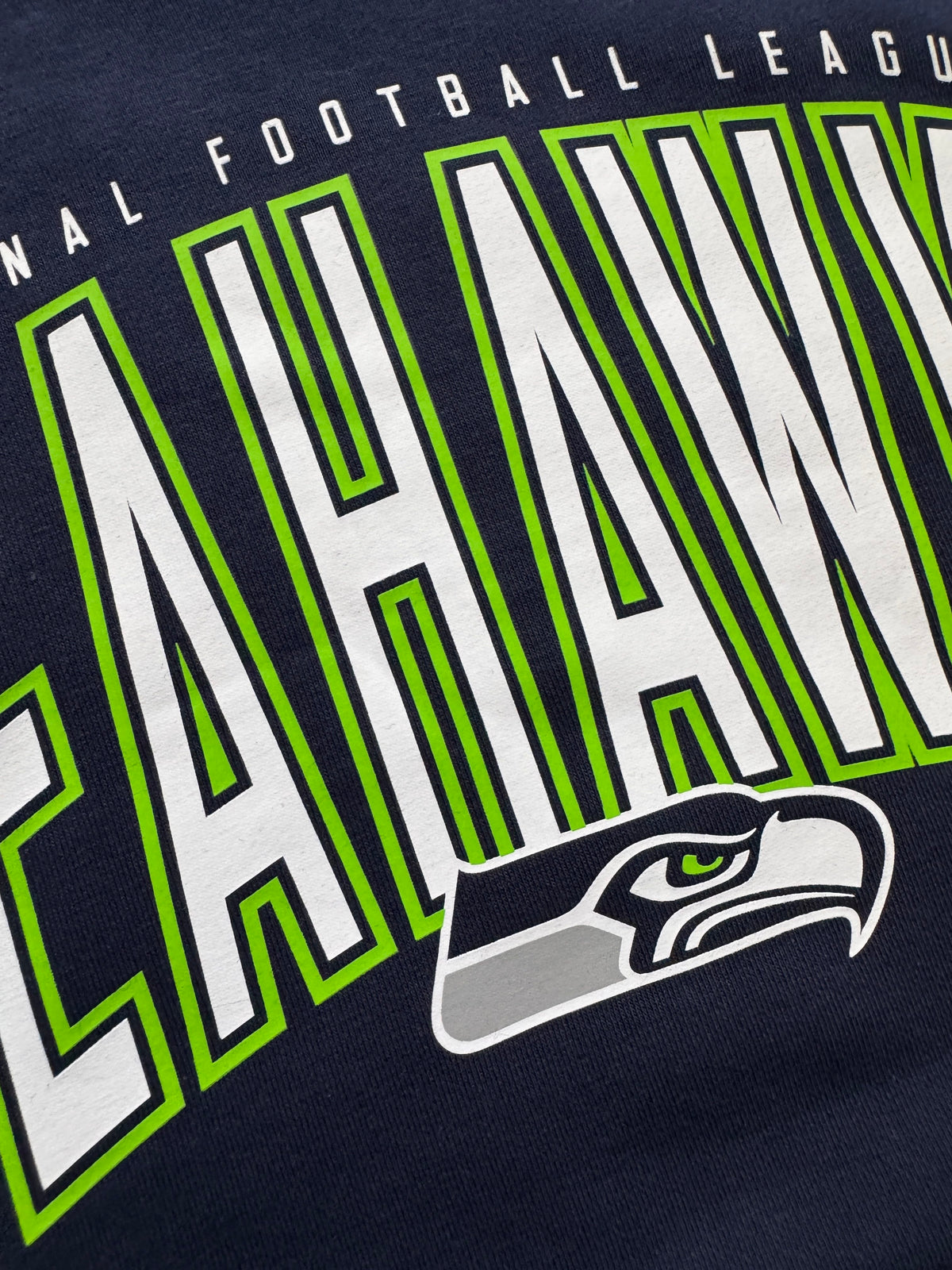 Nike Jumpers Seattle Seahawks Nike NFL Expect Victory Hoodie Jumper - Navy