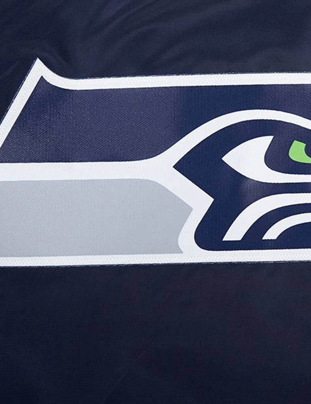Pro Standard Jackets Seattle Seahawks Pro Standard NFL Big Logo Lightweight Satin Jacket - Navy