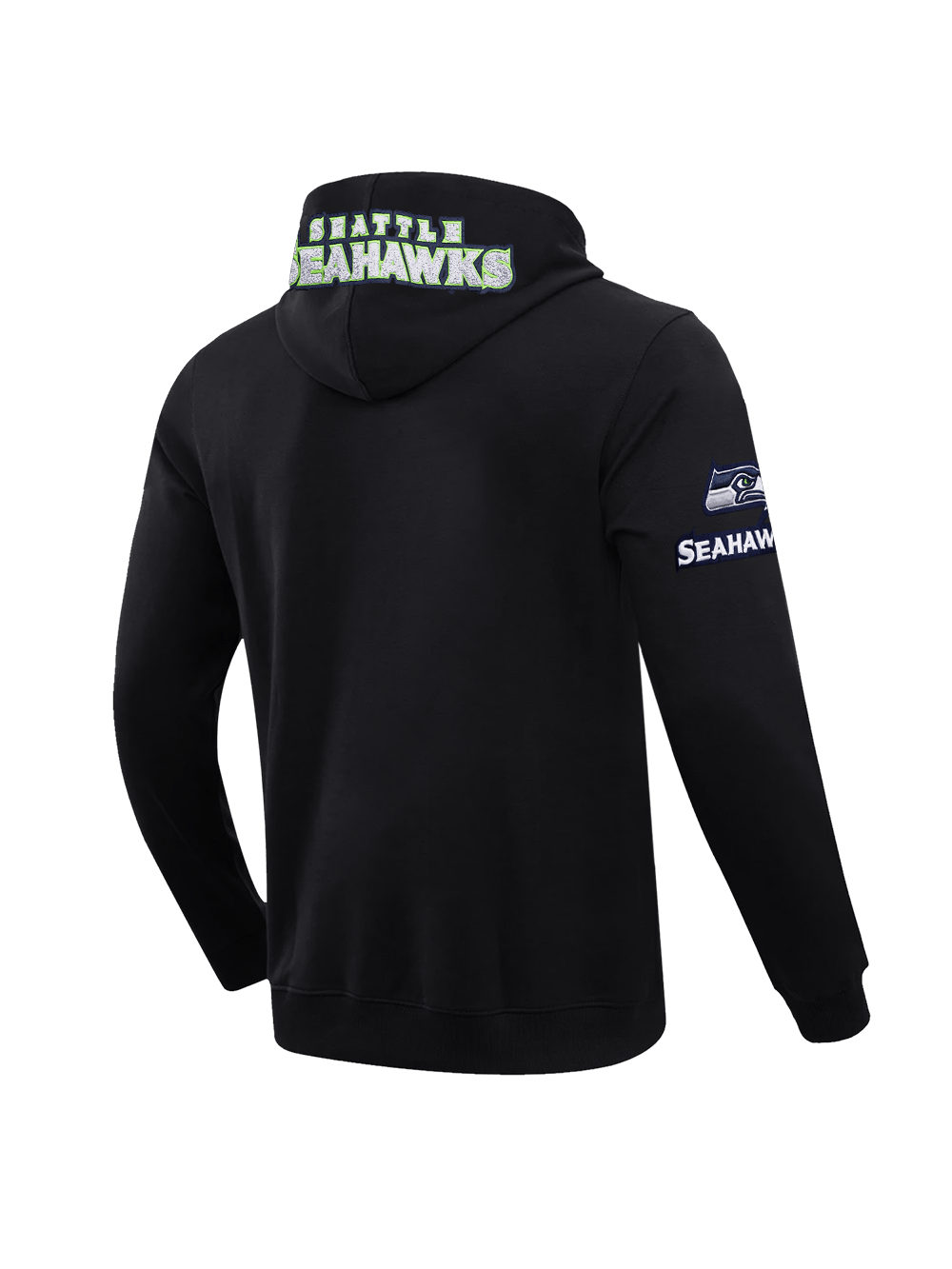 Pro Standard Jumpers Seattle Seahawks Pro Standard NFL Team Chenille Flex Hoodie Jumper - Black