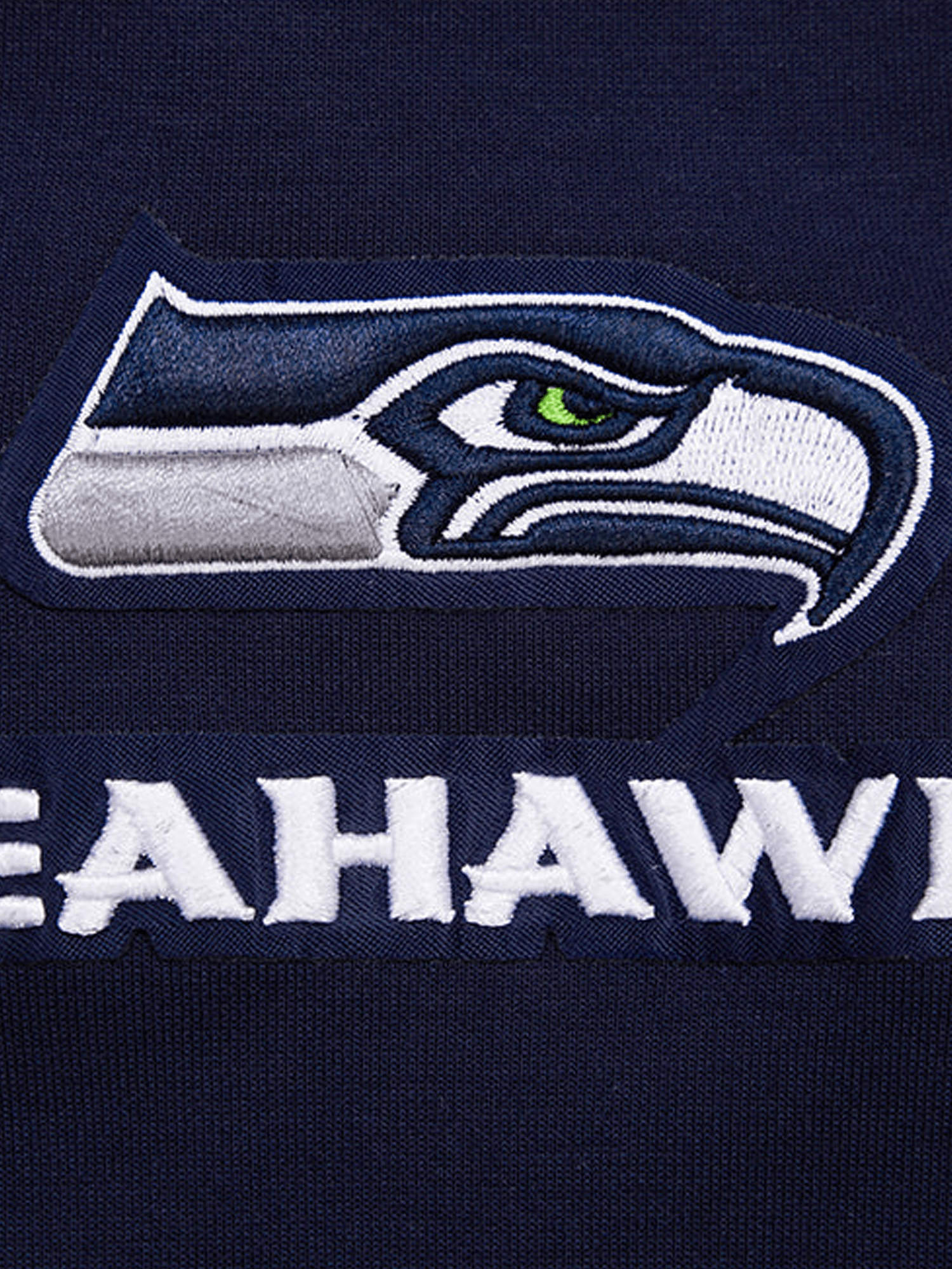 Pro Standard Jumpers Seattle Seahawks Pro Standard NFL Team Chenille Hoodie Jumper - Navy