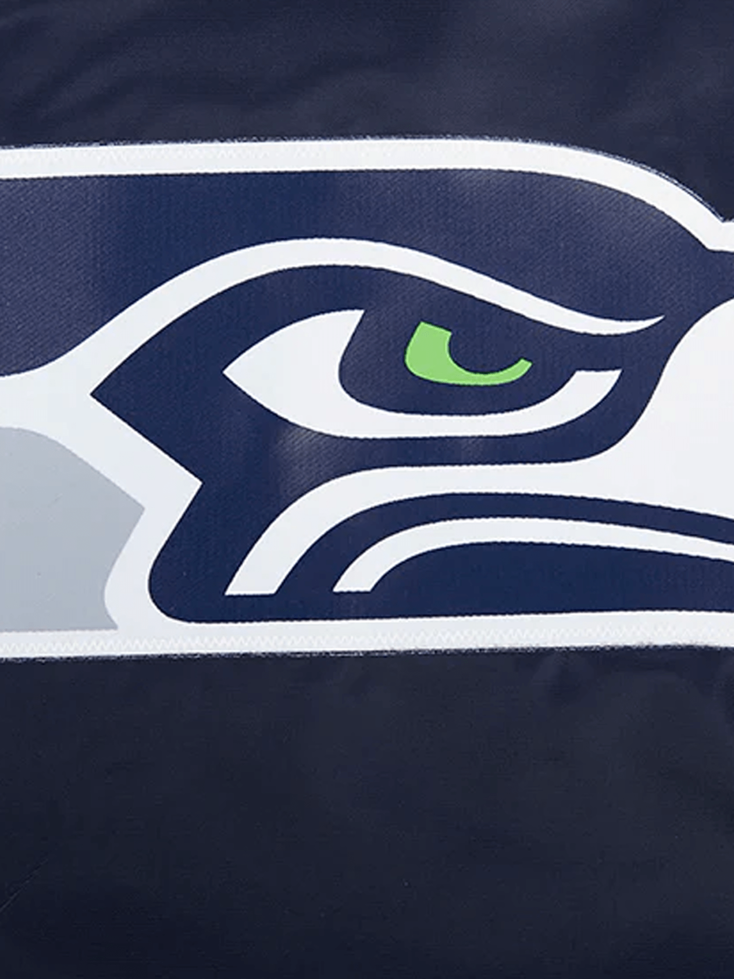 Pro Standard Jackets Seattle Seahawks Pro Standard NFL Team Classic Satin Button Jacket - Navy