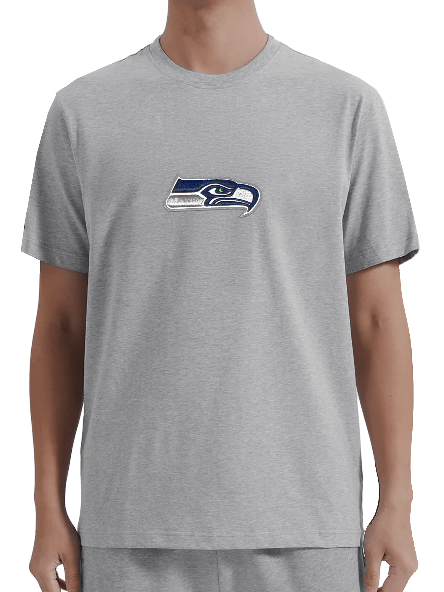 Pro Standard T-Shirts Seattle Seahawks Pro Standard NFL Team Icon Flex T-Shirt - Heather Grey