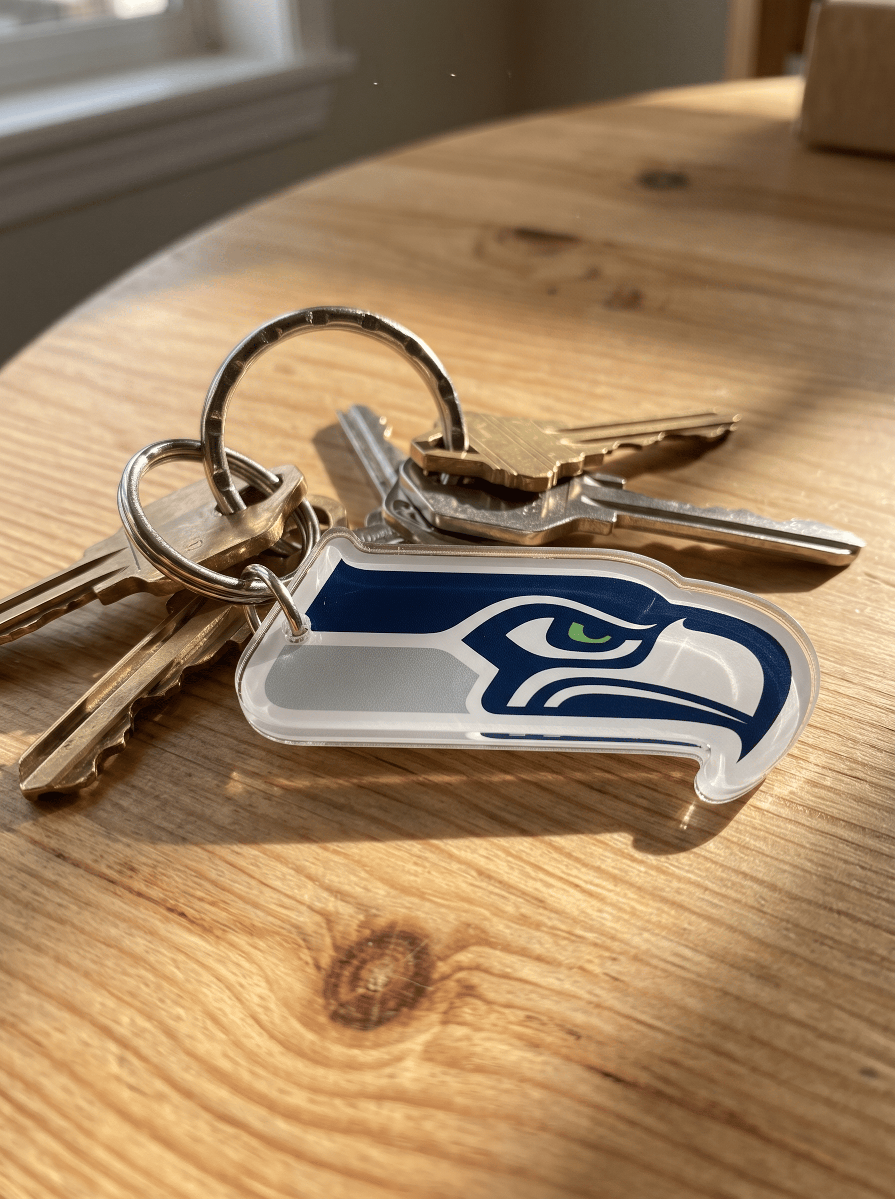 Wincraft Accessories Seattle Seahawks Wincraft NFL Premium Acrylic Team Key Ring