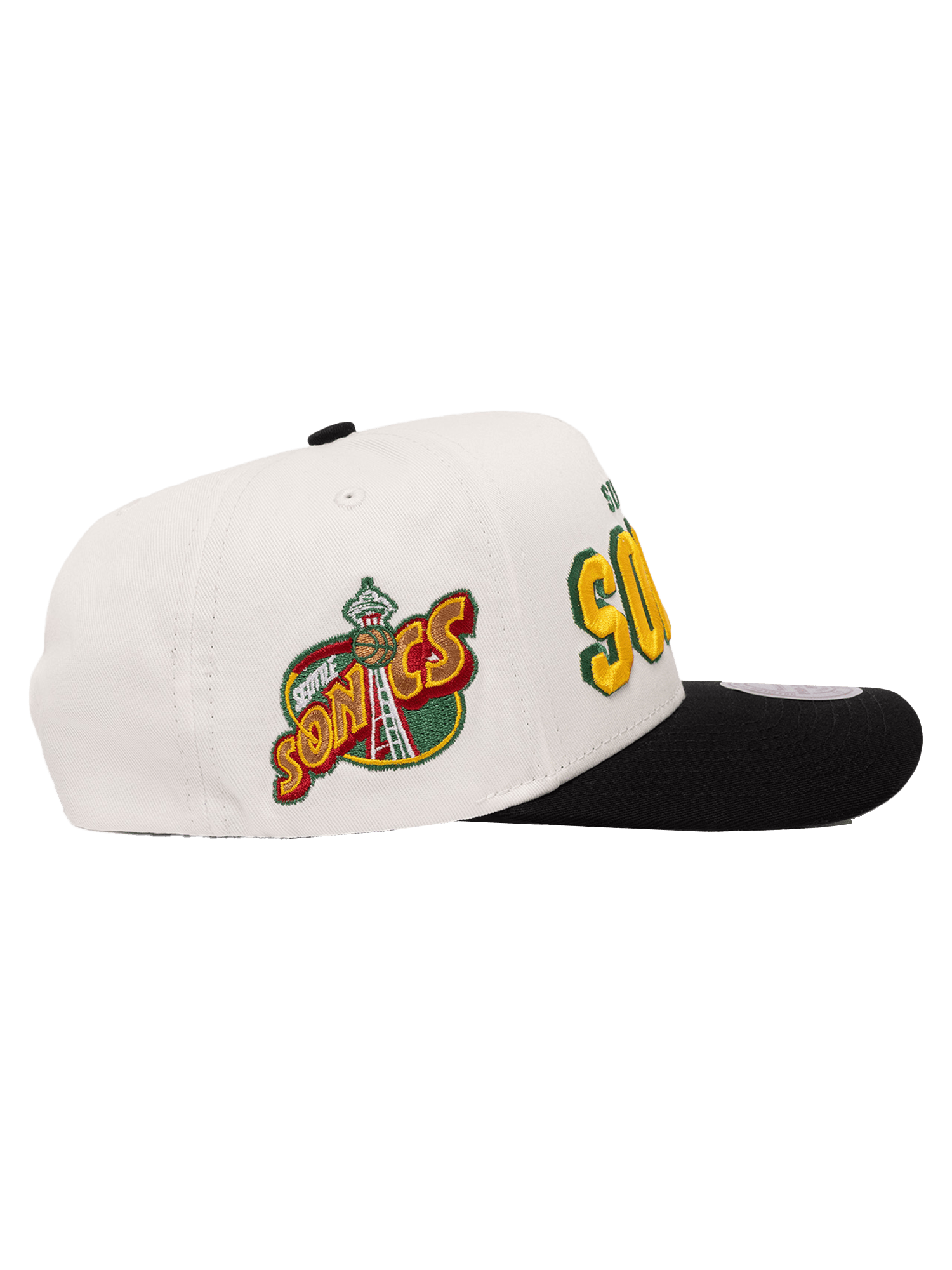Mitchell And Ness Caps Seattle Supersonics Mitchell & Ness NBA HWC Draft Day Pro Pinch Snapback Hat
