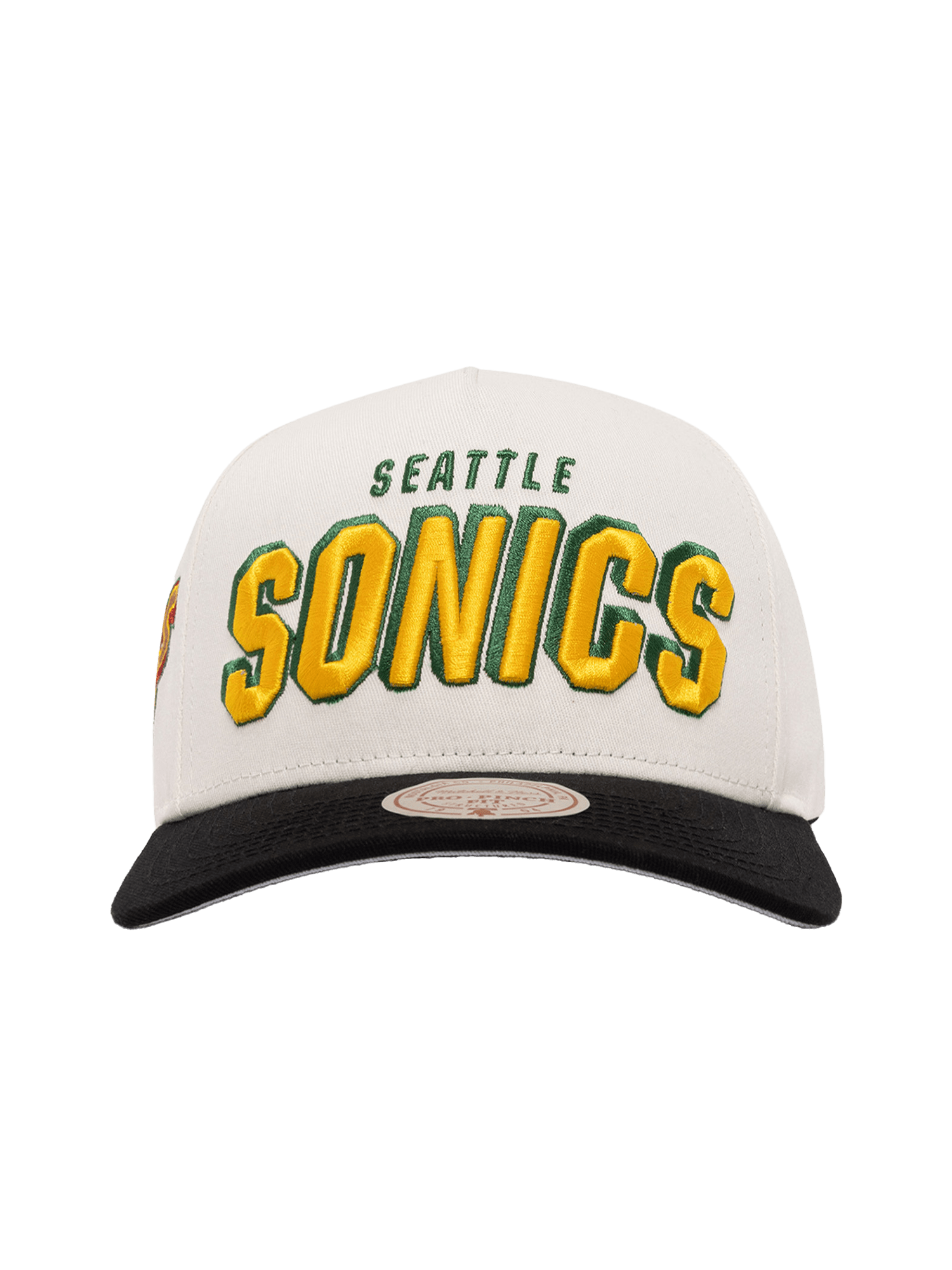 Mitchell And Ness Caps Seattle Supersonics Mitchell & Ness NBA HWC Draft Day Pro Pinch Snapback Hat