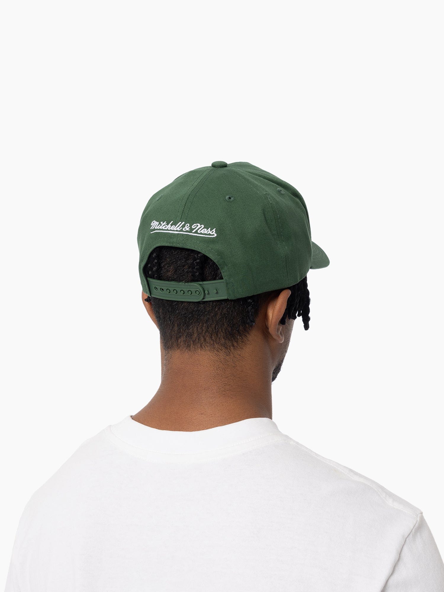 Mitchell And Ness Caps Seattle Supersonics Mitchell & Ness NBA HWC Pro Pinch Snapback Hat - Green