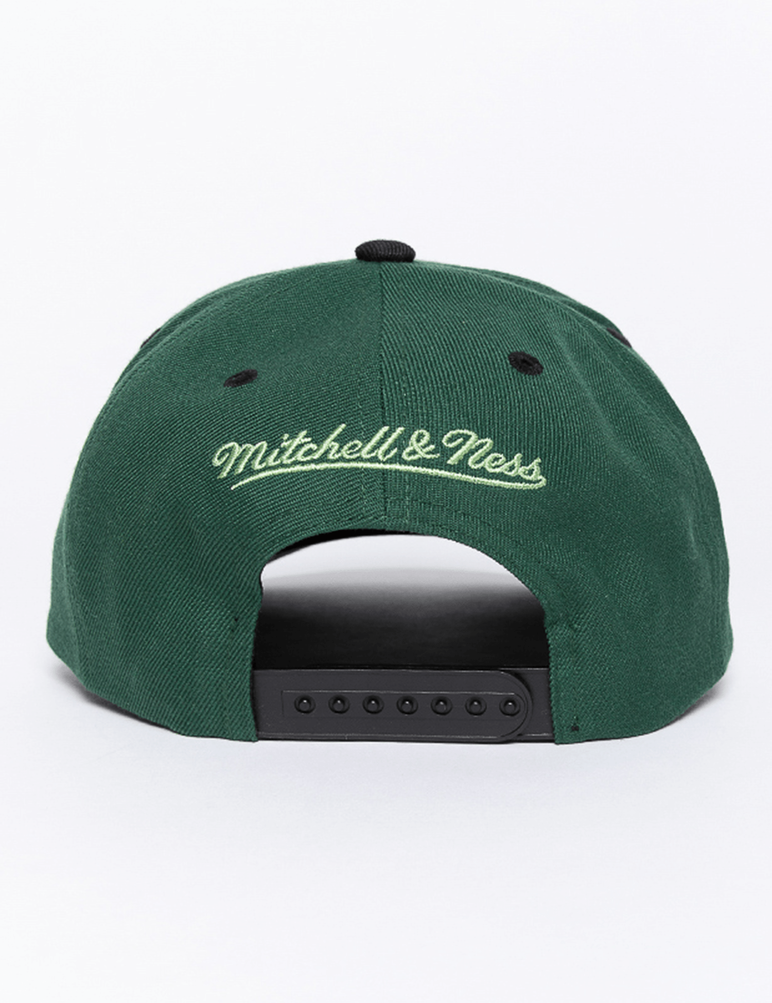 Mitchell And Ness Caps Seattle Supersonics Mitchell & Ness NBA Jungle Pro Crown Snapback Hat - Green