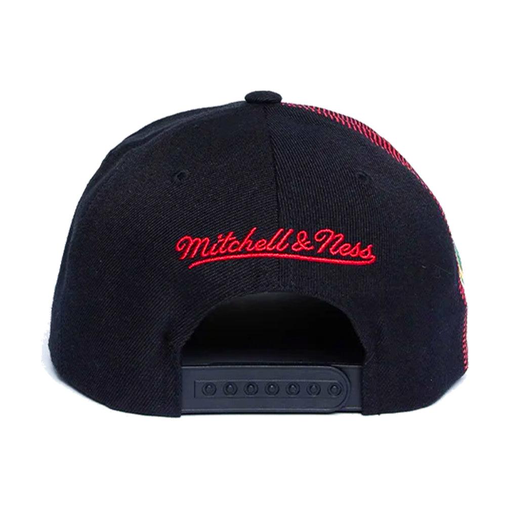 Mitchell And Ness Caps Seattle Supersonics Mitchell & Ness NBA Side Swipe OG Snapback Hat - Black