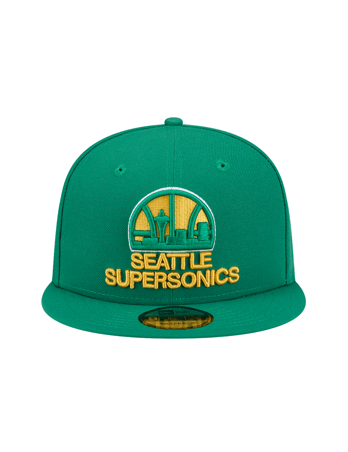 New Era Caps Seattle Supersonics New Era NBA HWC 9FIFTY Snapback Hat - Light Green