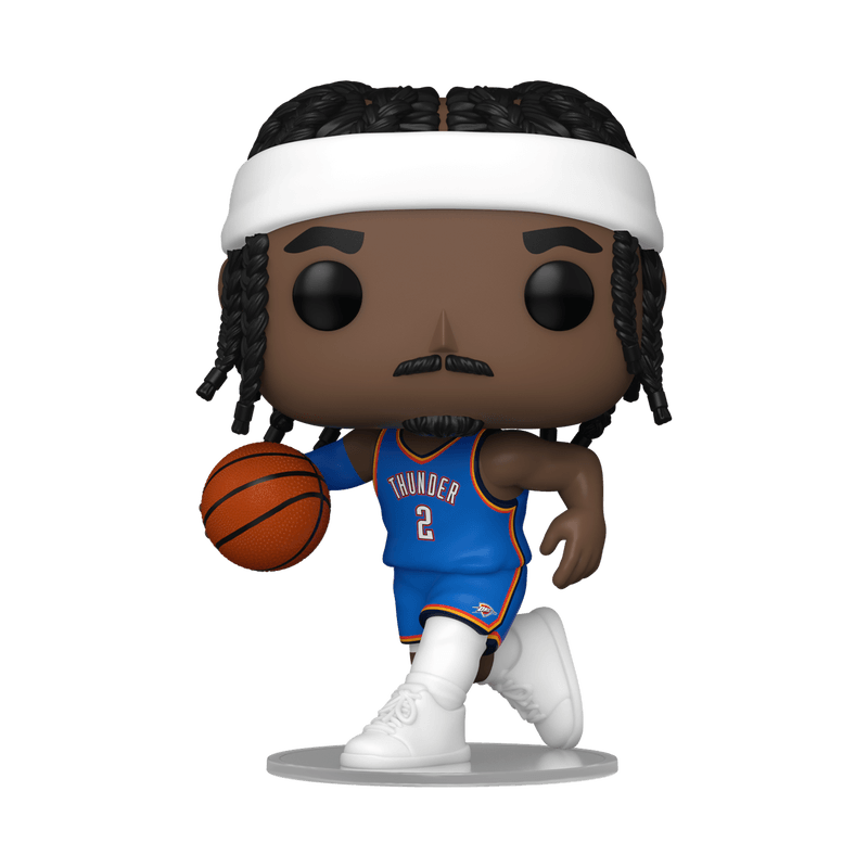 Funko Figures Shai Gilgeous-Alexander Oklahoma City Thunder Funko NBA 182 Pop Vinyl Figure