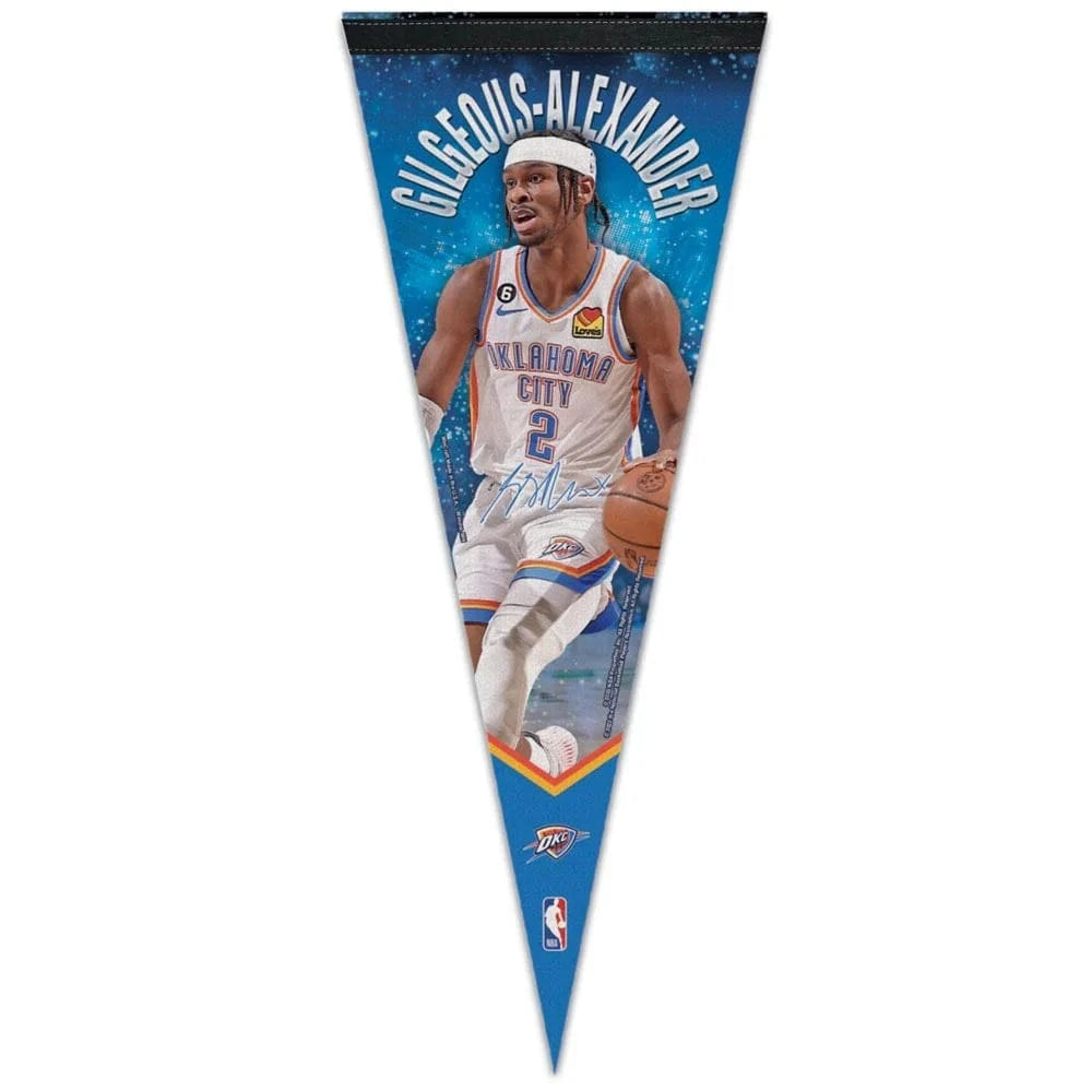 Wincraft Accessories Shai Gilgeous-Alexander Oklahoma City Thunder Wincraft NBA 12" x 30" Pennant