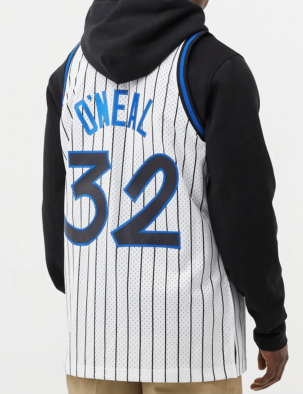 Mitchell And Ness Jerseys Shaquille O'Neal Orlando Magic Mitchell & Ness NBA 93-94 Home HWC Swingman Jersey - White
