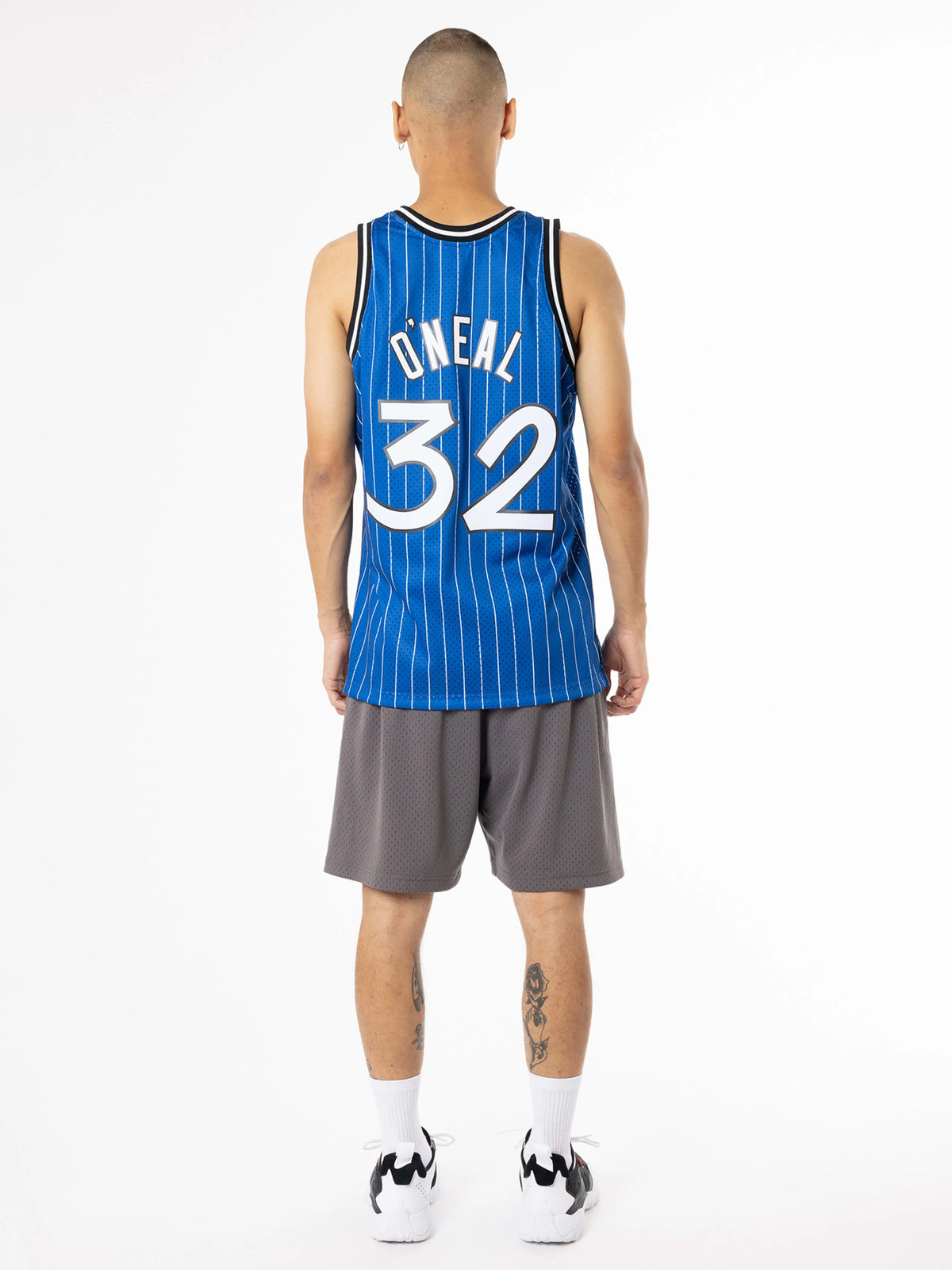Mitchell And Ness Jerseys Shaquille O'Neal Orlando Magic Mitchell & Ness NBA 94-95 Alt HWC Swingman Jersey - Blue