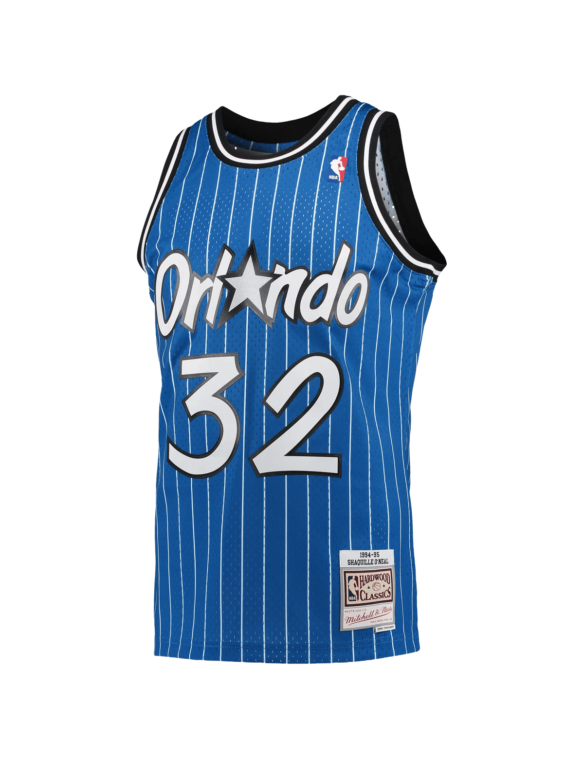 Mitchell And Ness Jerseys Shaquille O'Neal Orlando Magic Mitchell & Ness NBA 94-95 Alt HWC Swingman Jersey - Blue