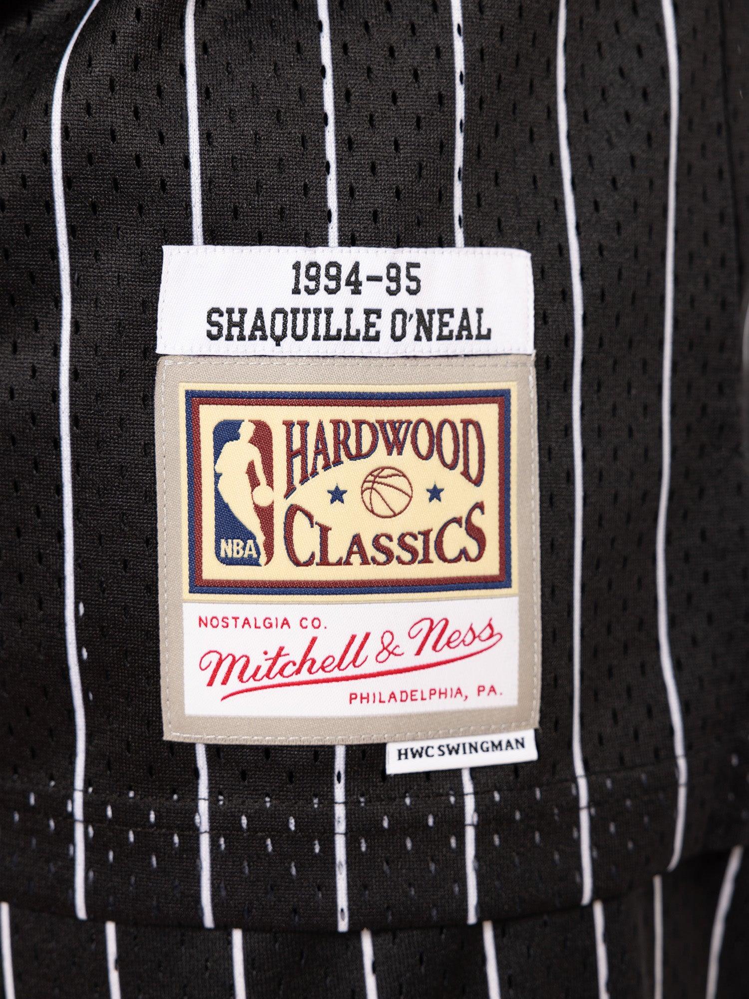 Mitchell And Ness Jerseys Shaquille O'Neal Orlando Magic Mitchell & Ness NBA 94-95 HWC Swingman Jersey - Black