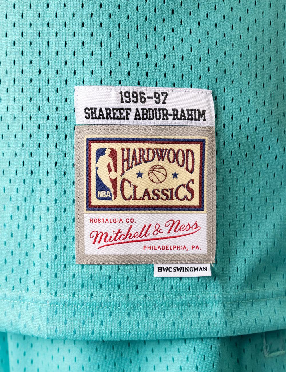 Mitchell And Ness Jerseys Shareef Abdur-Rahim Memphis Grizzlies Mitchell & Ness NBA 96-97 Swingman Jersey - Turqouise