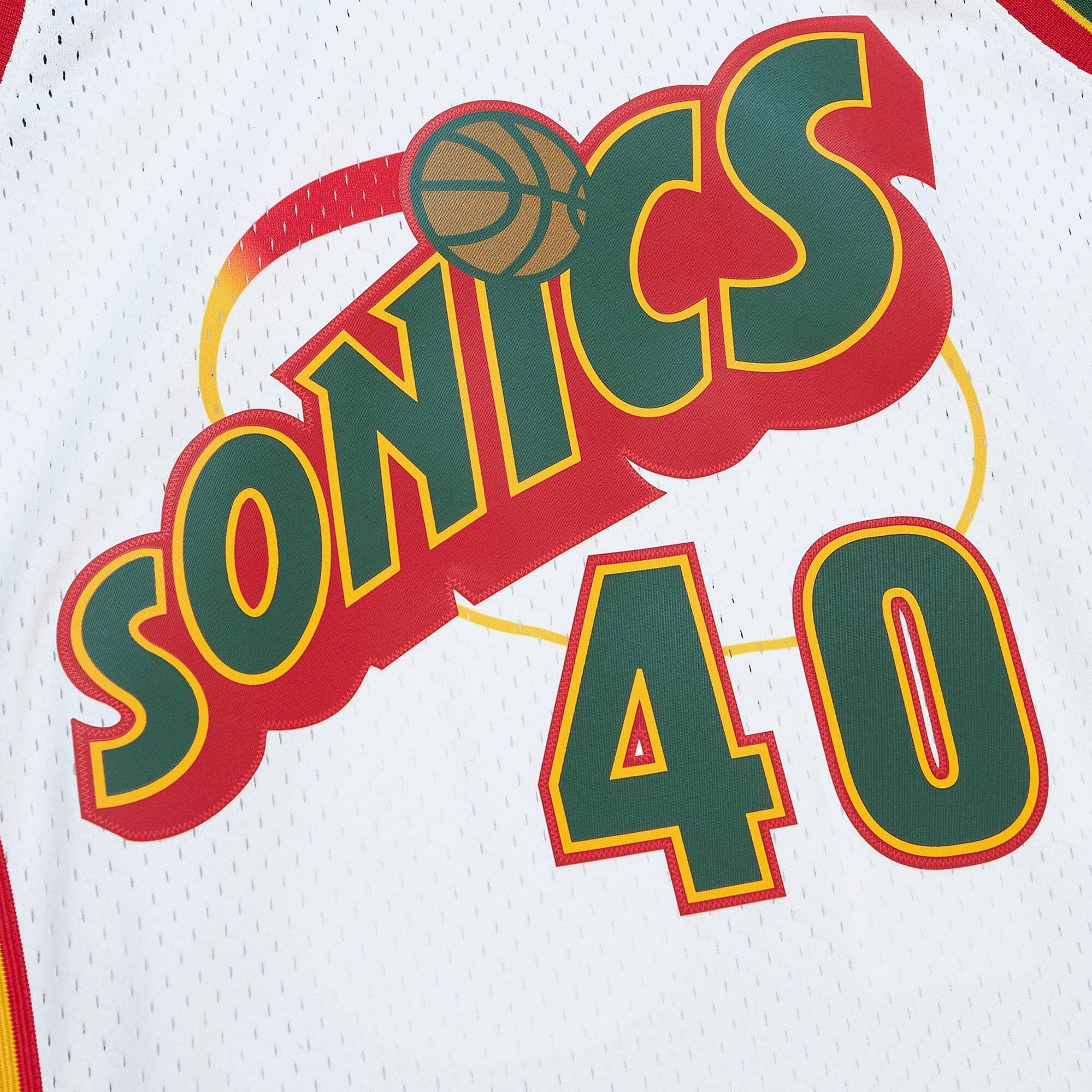 Mitchell And Ness Jerseys Shawn Kemp Seattle Supersonics Mitchell & Ness NBA 95-96 Swingman Jersey - White