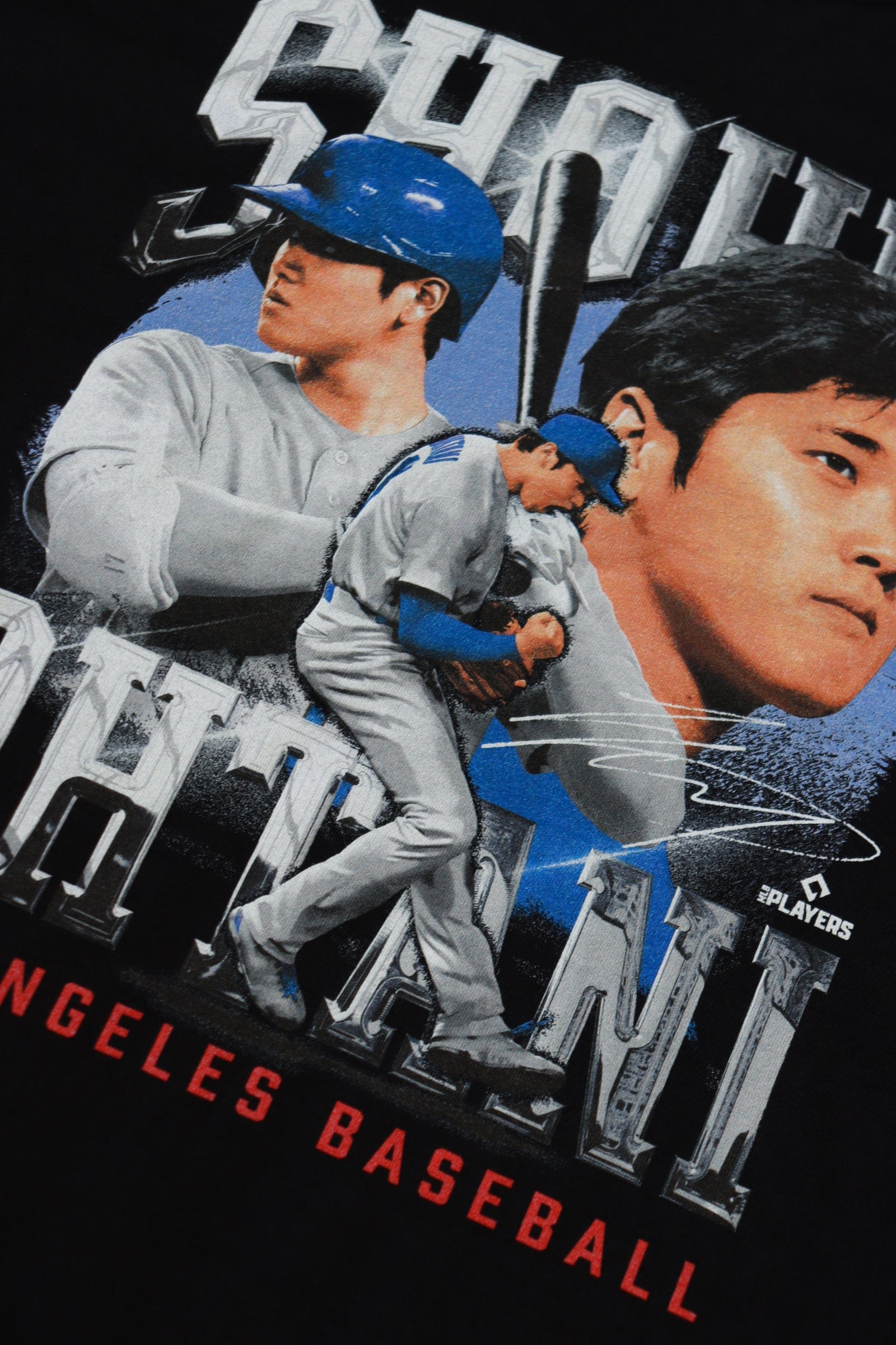 500 Level T-Shirts Shohei Ohtani Los Angeles Dodgers 500 Level MLB Homage Heavyweight T-Shirt - Vintage Black