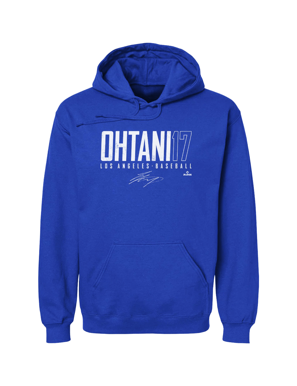 500 Level Jumpers Shohei Ohtani Los Angeles Dodgers 500 Level MLB Name & Number Hoodie Jumper - Blue