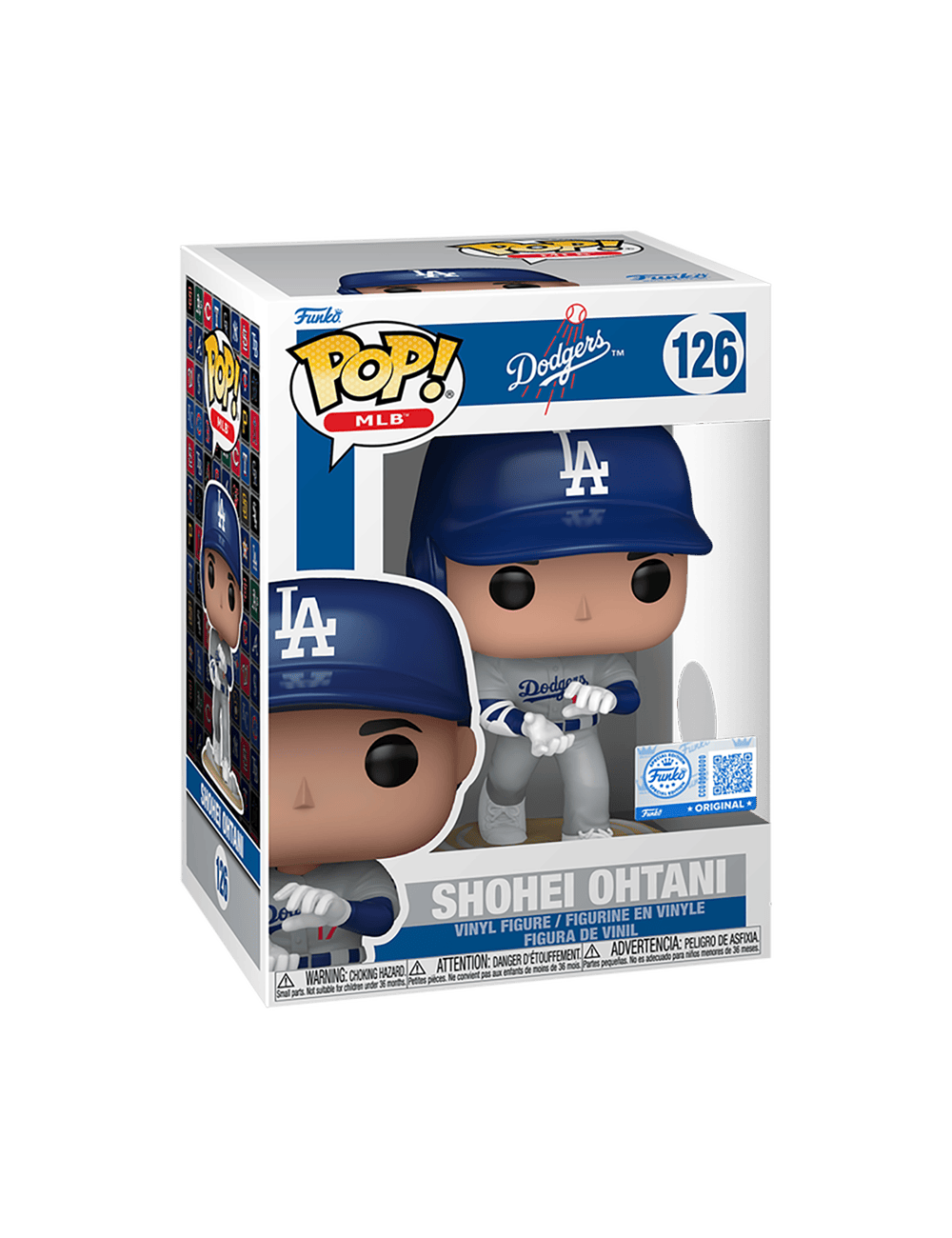 Funko Figures Shohei Ohtani Los Angeles Dodgers Funko MLB Road Vinyl Pop Figure - 126