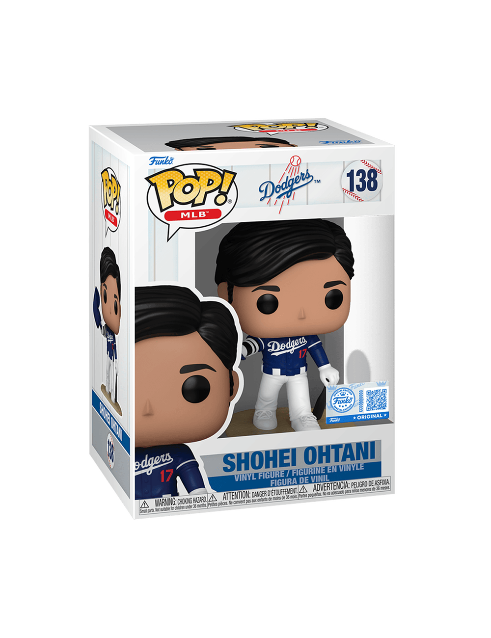 Funko Figures Shohei Ohtani Los Angeles Dodgers Funko MLB Salute Vinyl Pop Figure - 138