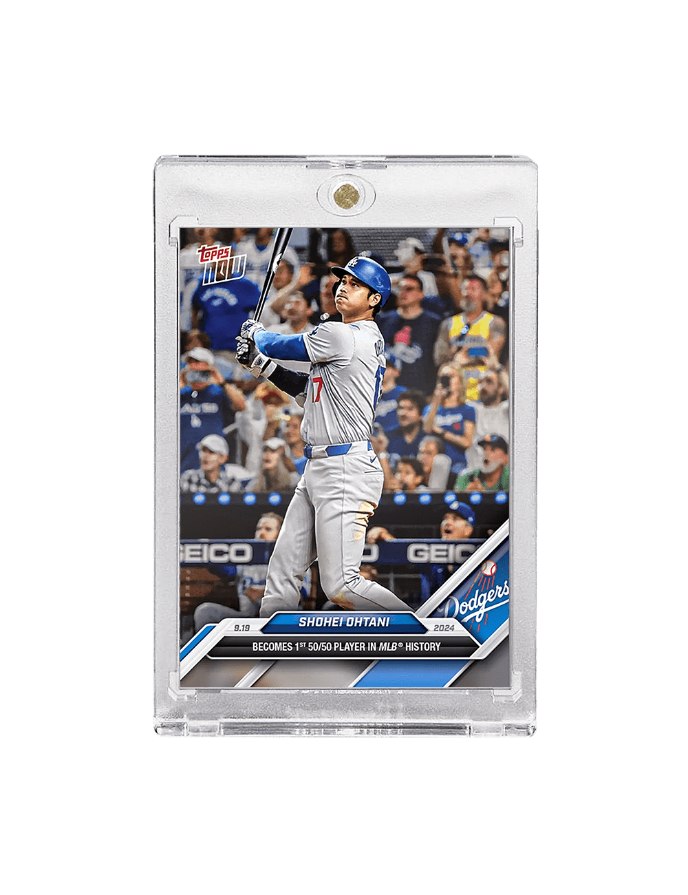 Topps Cards Shohei Ohtani Los Angeles Dodgers Topps MLB 50/50 Club Card