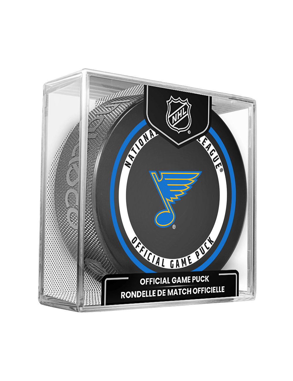 Inglasco Pucks St. Louis Blues Inglasco NHL 26-27 Official Game Puck In Cube