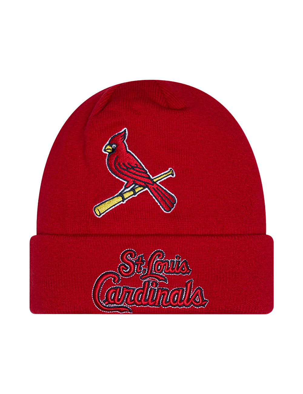 New Era Beanies OSFM St Louis Cardinals New Era MLB 26 AC Clubhouse Knit Beanie - Red