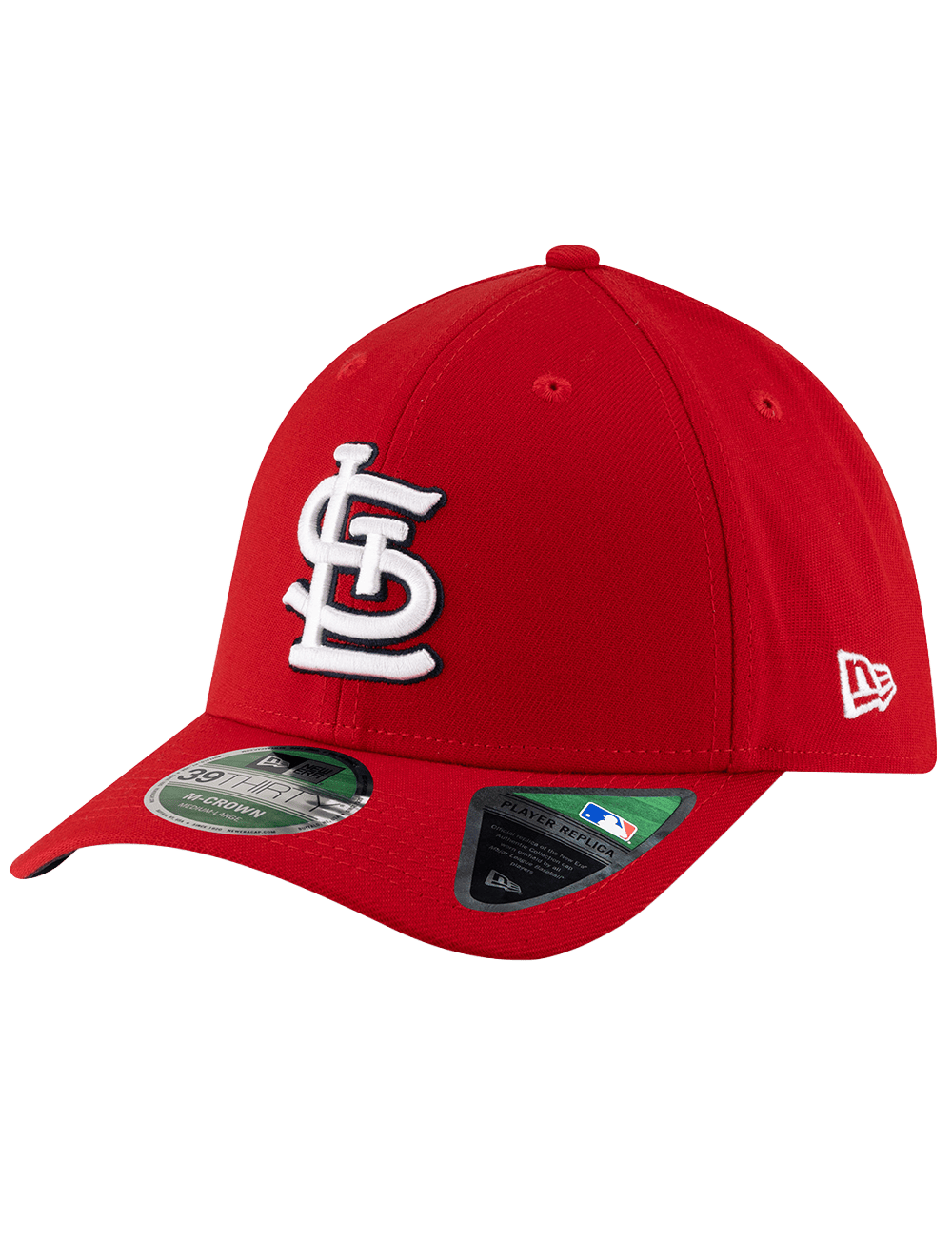 New Era Caps St Louis Cardinals New Era MLB Player Replica 39THIRTY M-Crown Stretch-Fit Hat - Red