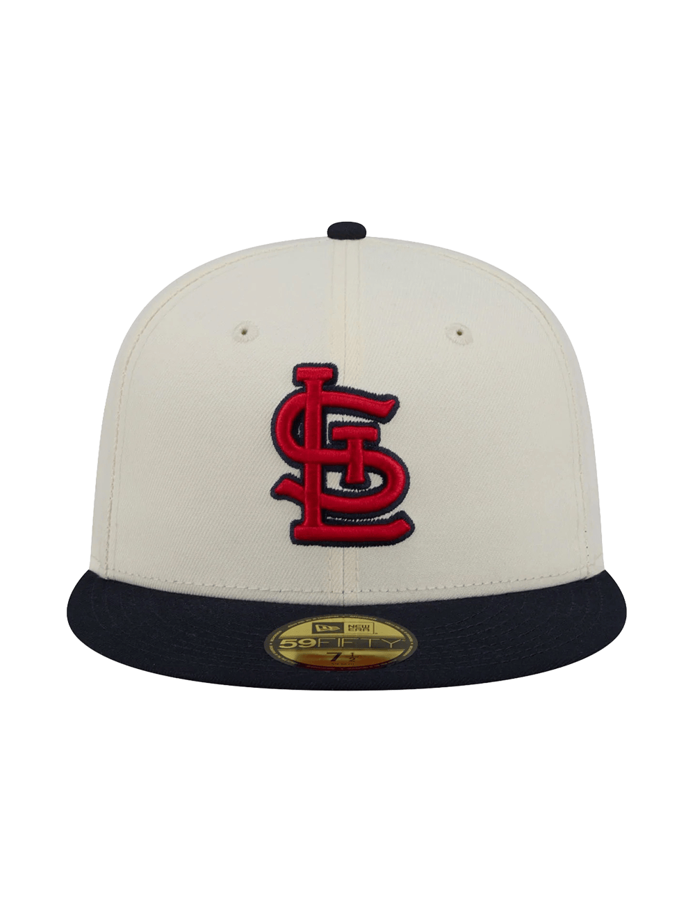 New Era Caps St Louis Cardinals New Era MLB Team 2 Tone 59FIFTY Fitted Hat - Chrome