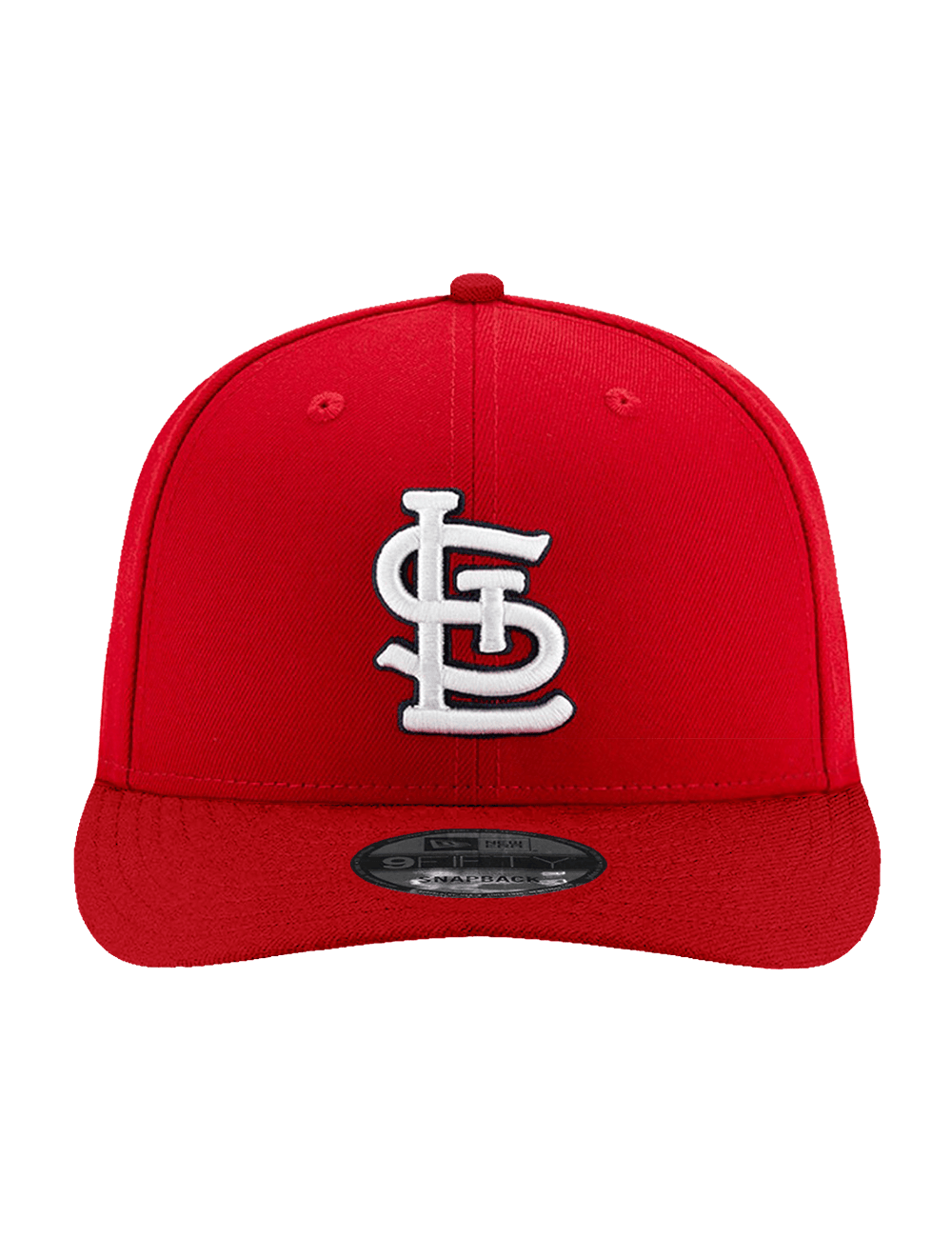 New Era Caps OSFA St Louis Cardinals New Era MLB Team 9FIFTY Pre-Curved Snapback Hat - Red