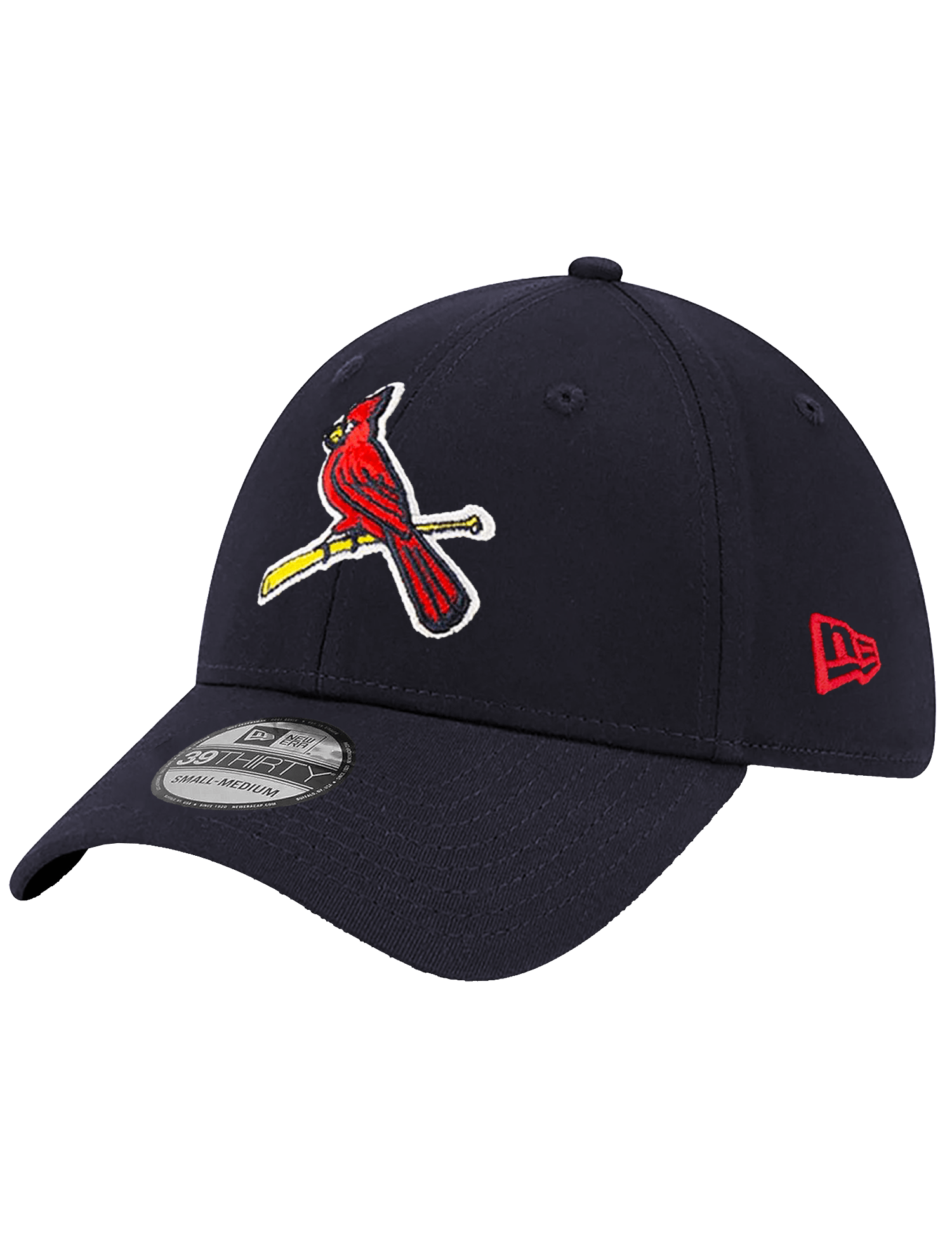 New Era Caps St Louis Cardinals New Era MLB Team Alt 39THIRTY Stretch-Fit Hat - Navy