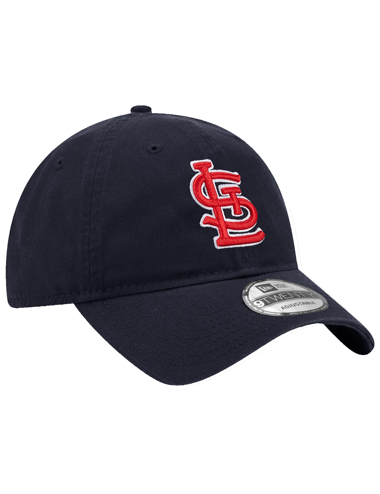 New Era Caps St Louis Cardinals New Era MLB Team Alt 9TWENTY Strapback Hat - Navy
