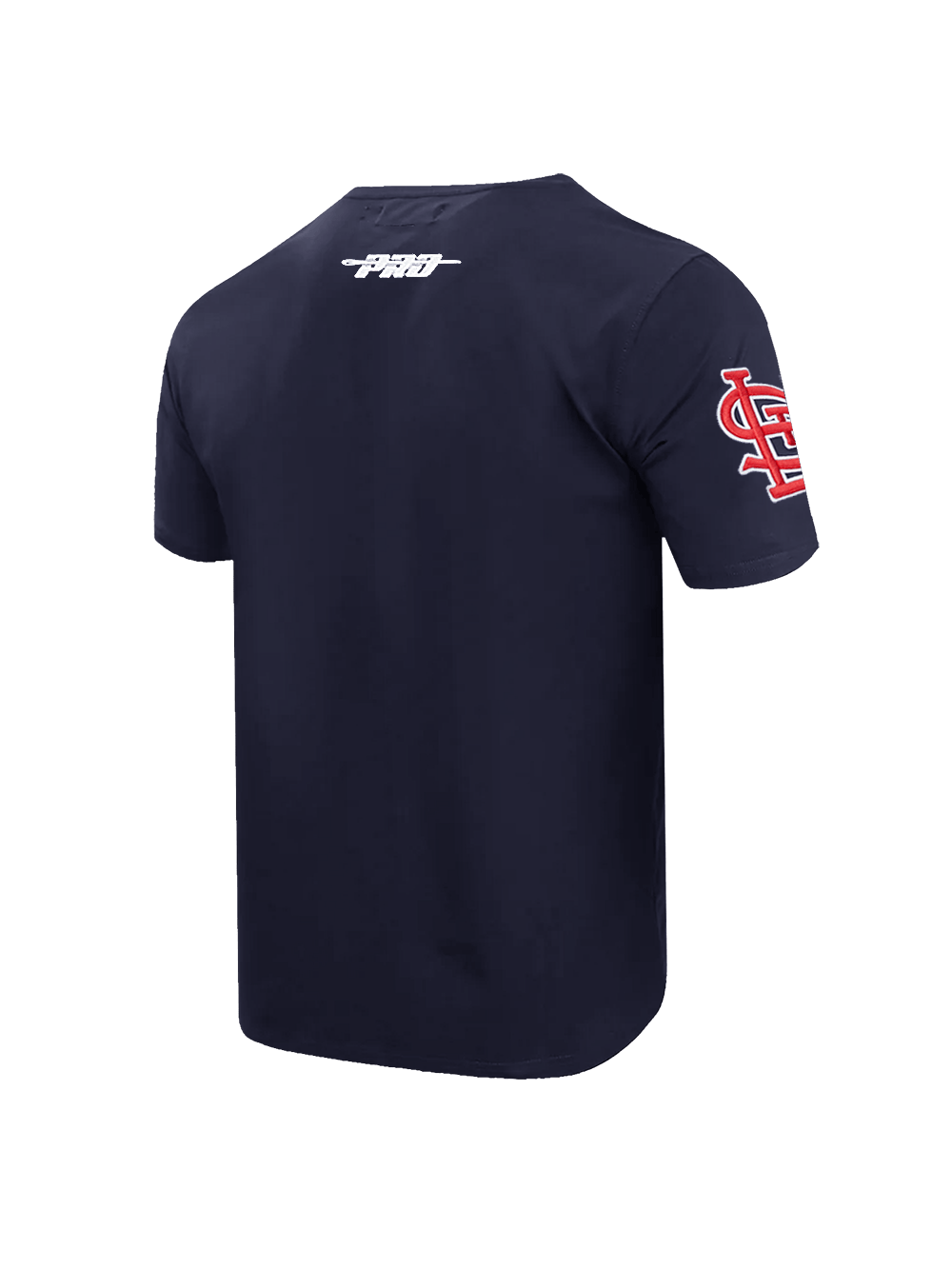 Pro Standard T-Shirts St. Louis Cardinals Pro Standard MLB Team Classic Chenille Flex T-Shirt - Navy