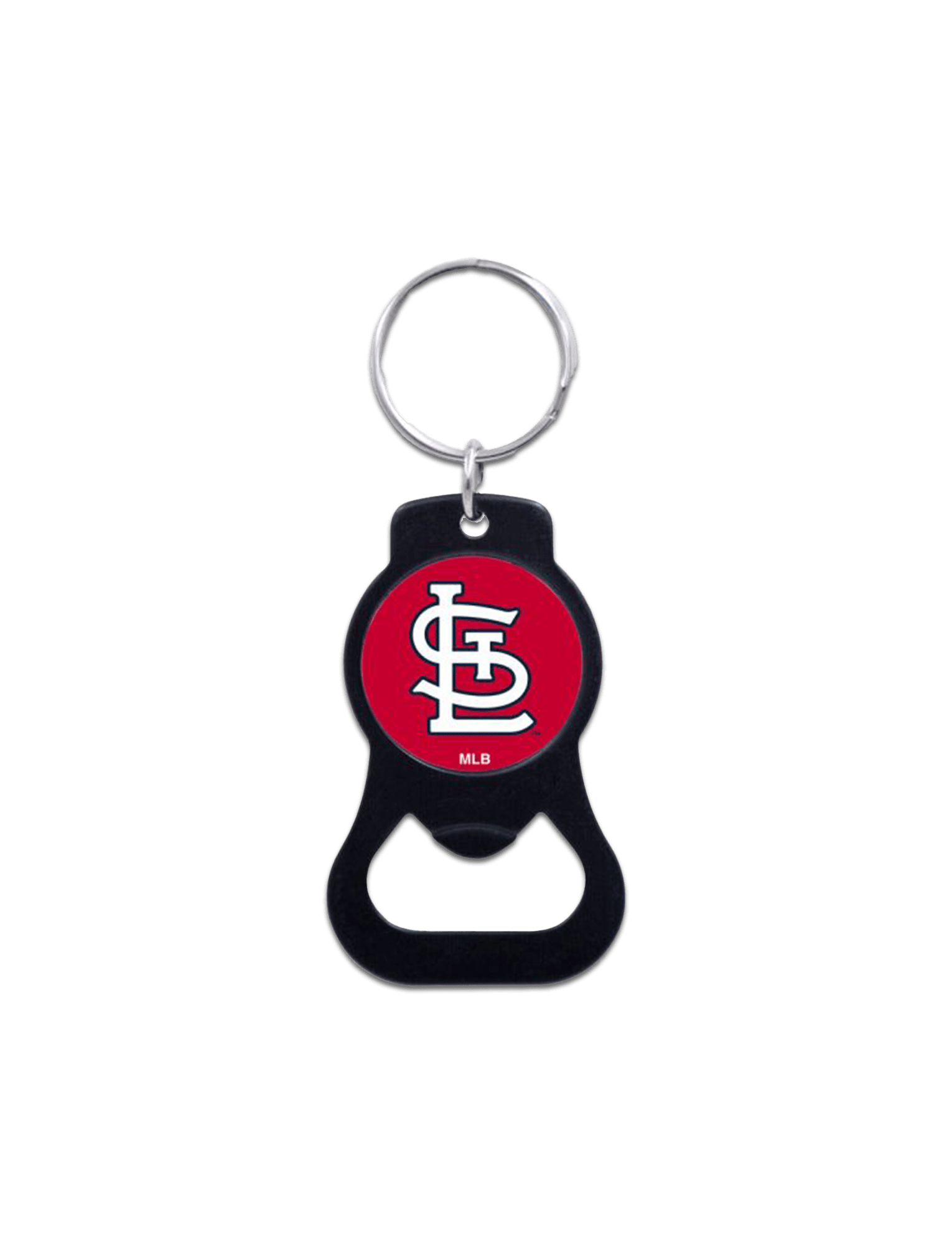 Wincraft Accessories St Louis Cardinals Wincraft MLB Team Logo/Black Bottle Opener Key Ring