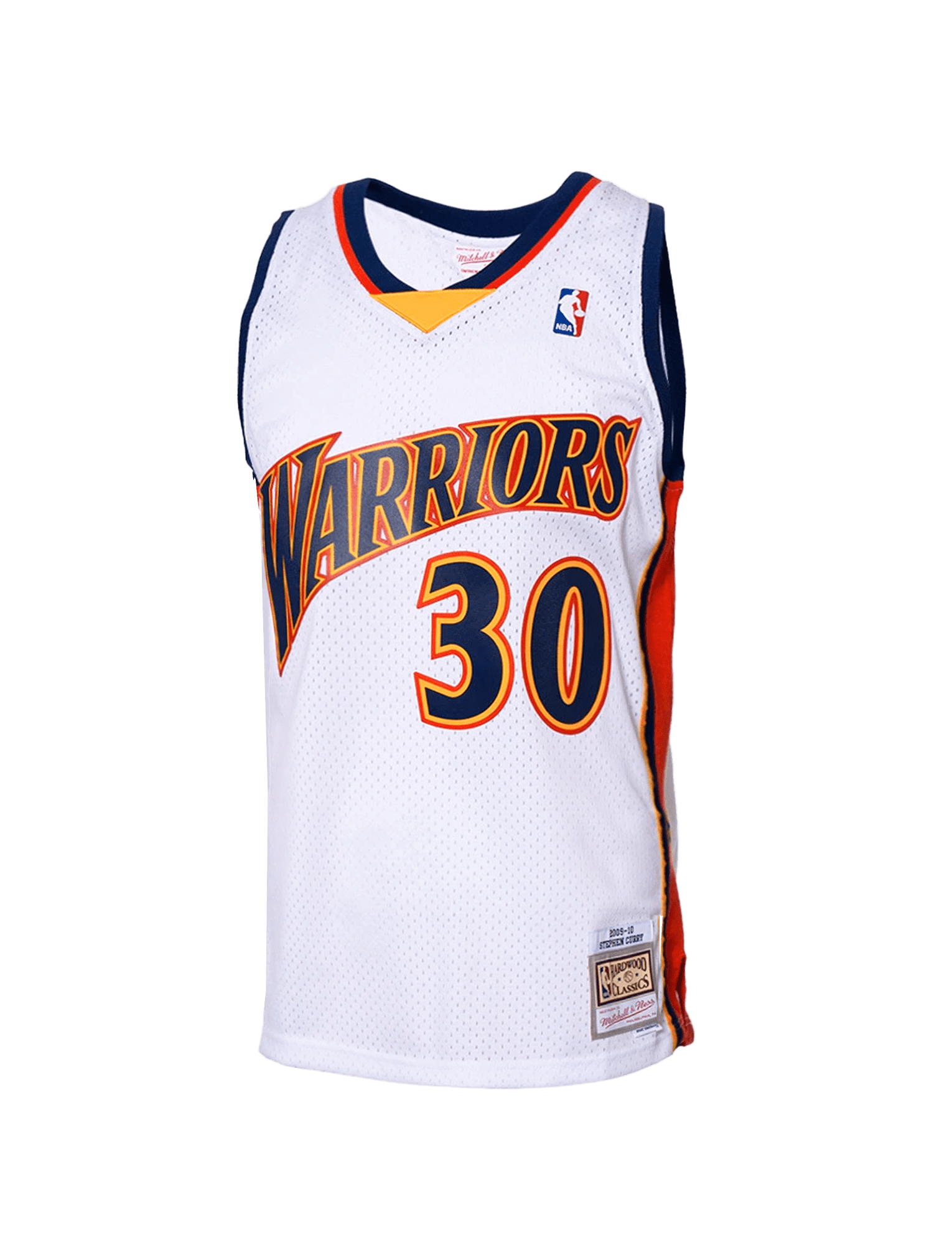 Mitchell And Ness Jerseys Steph Curry Golden State Warriors Mitchell & Ness NBA 09 HWC Swingman Jersey - White