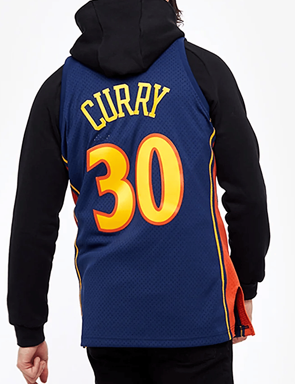 Mitchell And Ness Jerseys Steph Curry Golden State Warriors Mitchell & Ness NBA 09 Road HWC Swingman Jersey - Navy