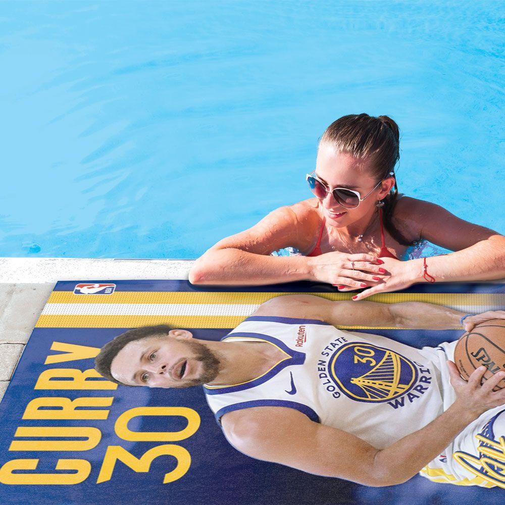 Wincraft Accessories Steph Curry Golden State Warriors Wincraft NBA 30" x 60" Spectra Beach Towel