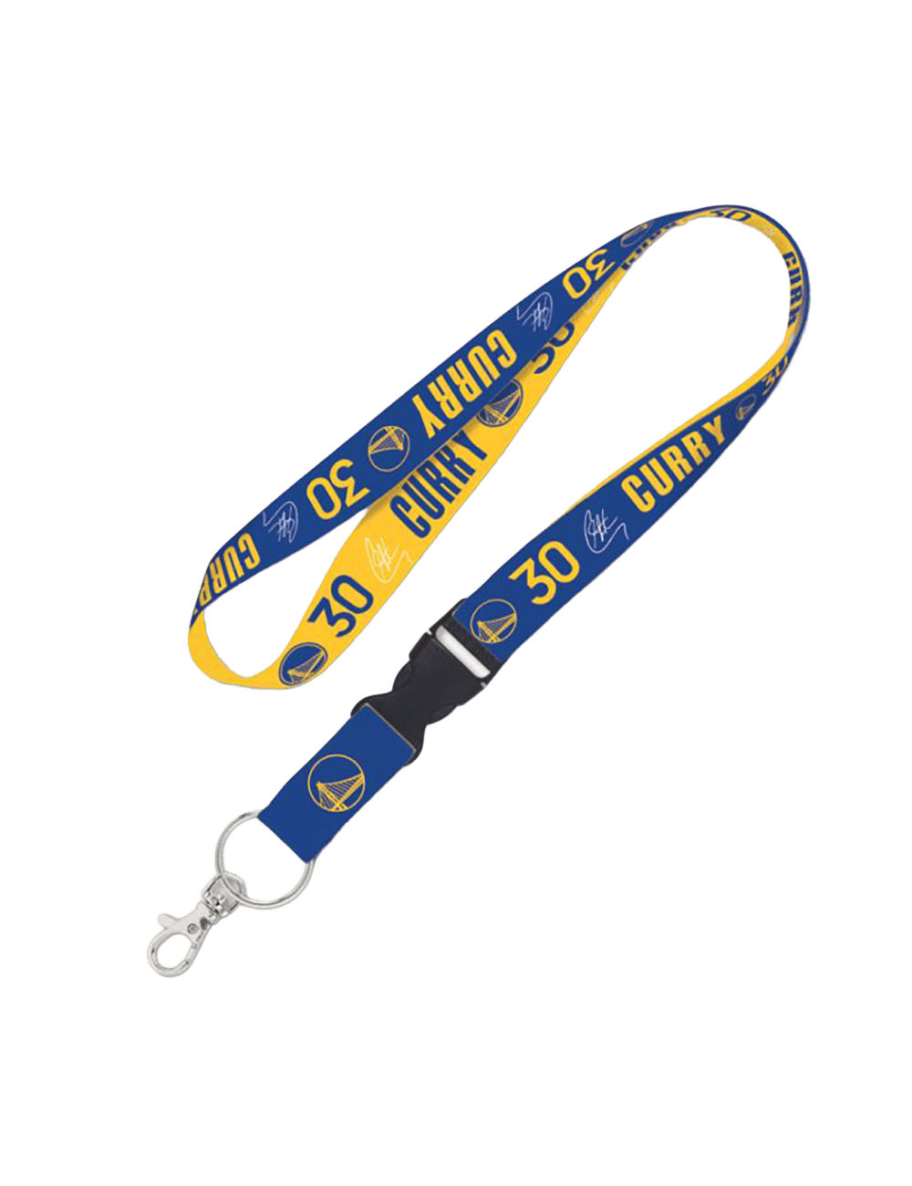Wincraft Accessories Steph Curry Golden State Warriors Wincraft NBA Lanyard w/Detachable Buckle