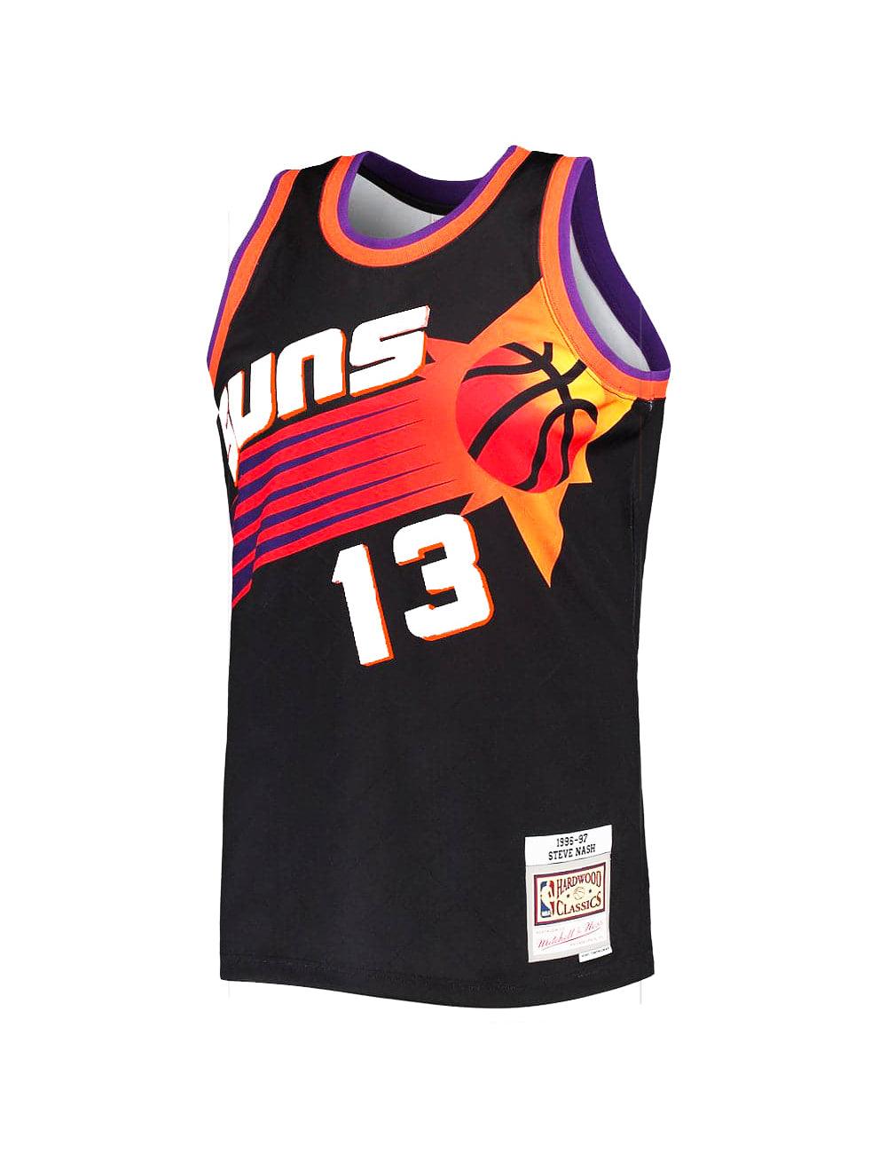 Mitchell And Ness Jerseys Steve Nash Phoenix Suns Mitchell & Ness NBA 96-97 Swingman Jersey - Black