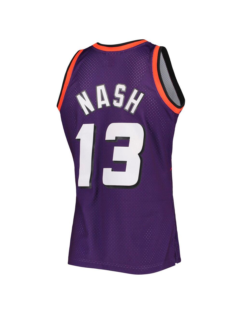 Mitchell And Ness Jerseys Steve Nash Phoenix Suns Mitchell & Ness NBA 96-97 Swingman Jersey - Purple