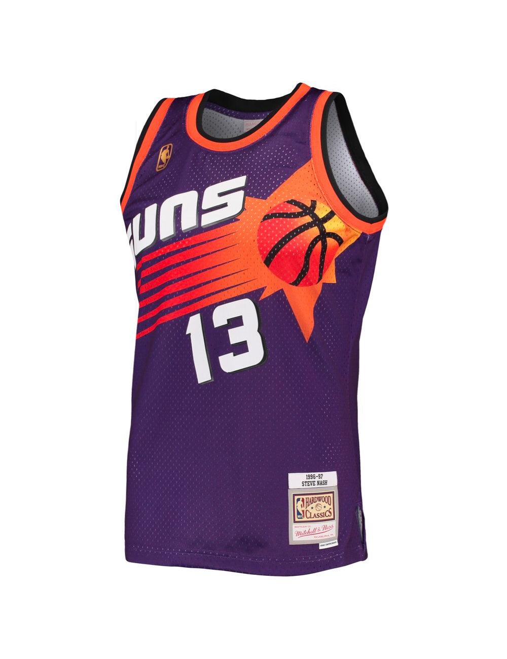 Mitchell And Ness Jerseys Steve Nash Phoenix Suns Mitchell & Ness NBA 96-97 Swingman Jersey - Purple