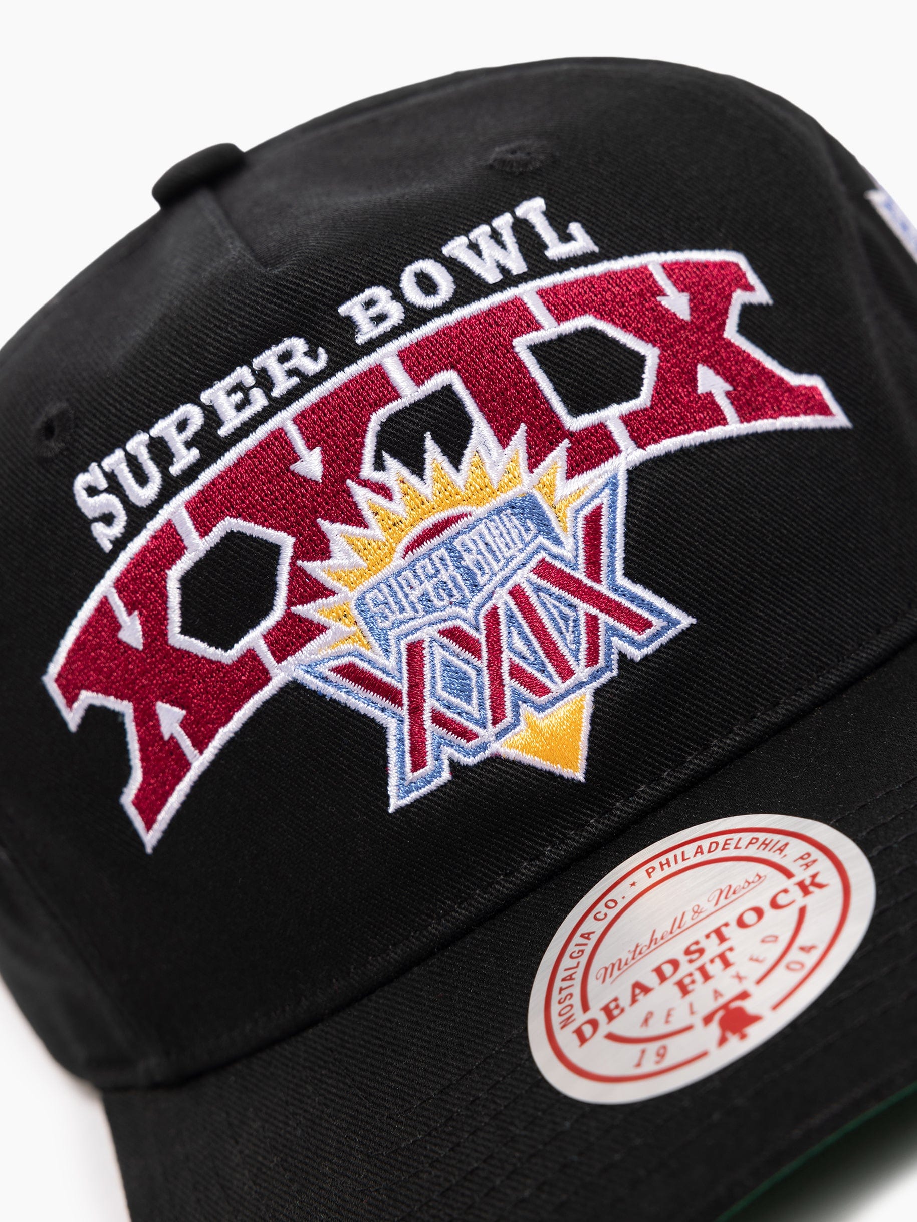 Mitchell And Ness Caps Super Bowl XXIX Mitchell & Ness NFL Origins Deadstock Snapback Hat - Black