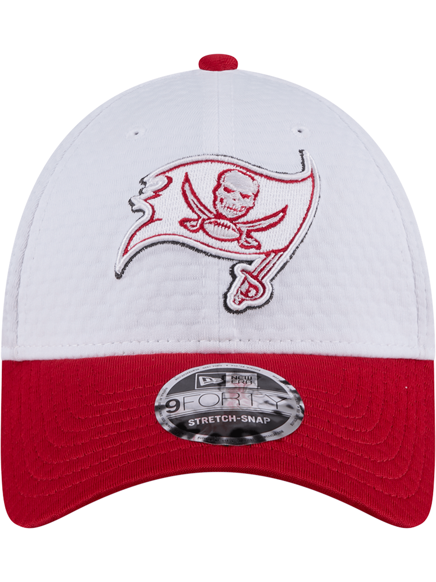 New Era Caps Tampa Bay Buccaneers New Era NFL 24 Training 9FORTY Stretch-Snapback Hat - White